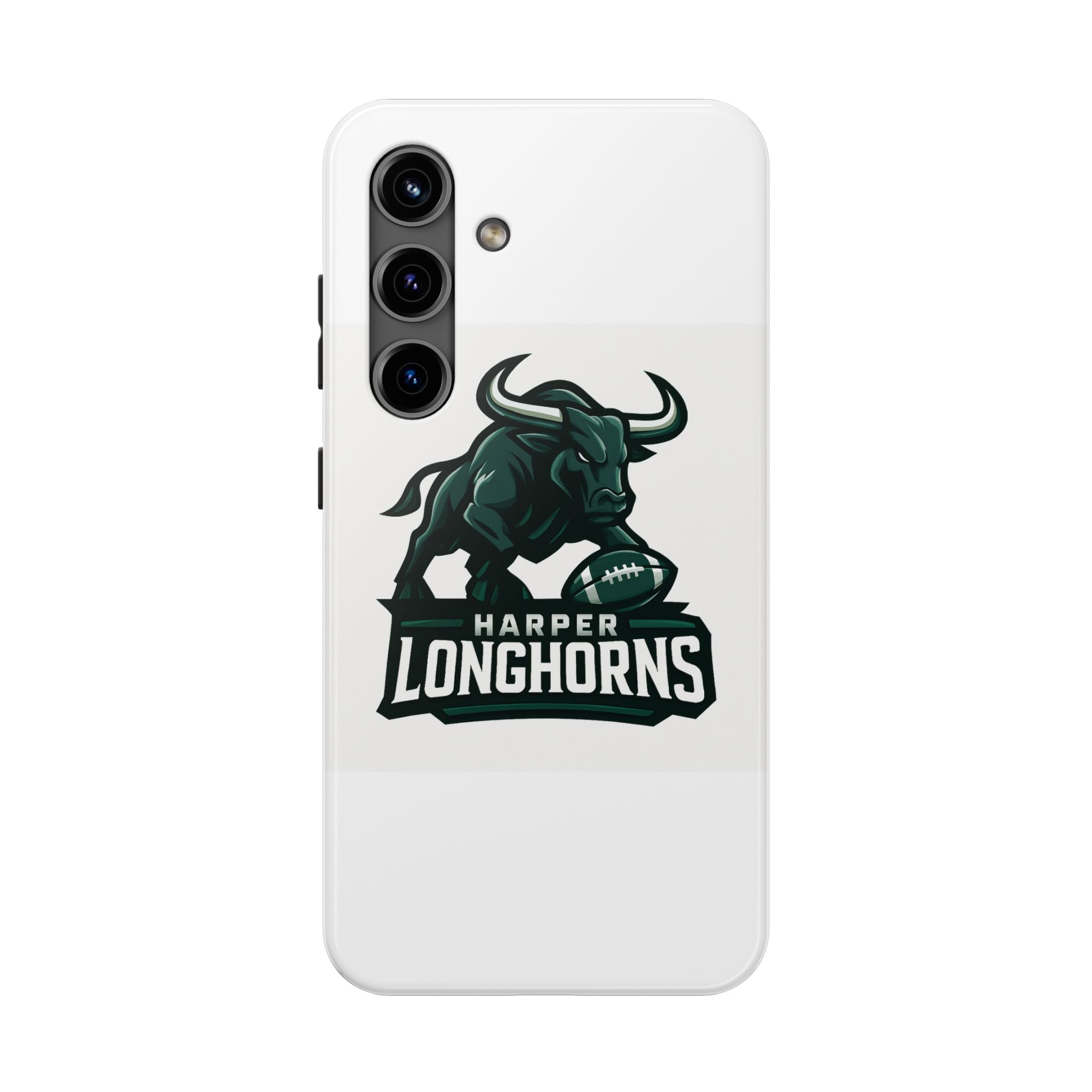 Harper Longhorns Tough Phone Case — Protective Football Team Phone Cover