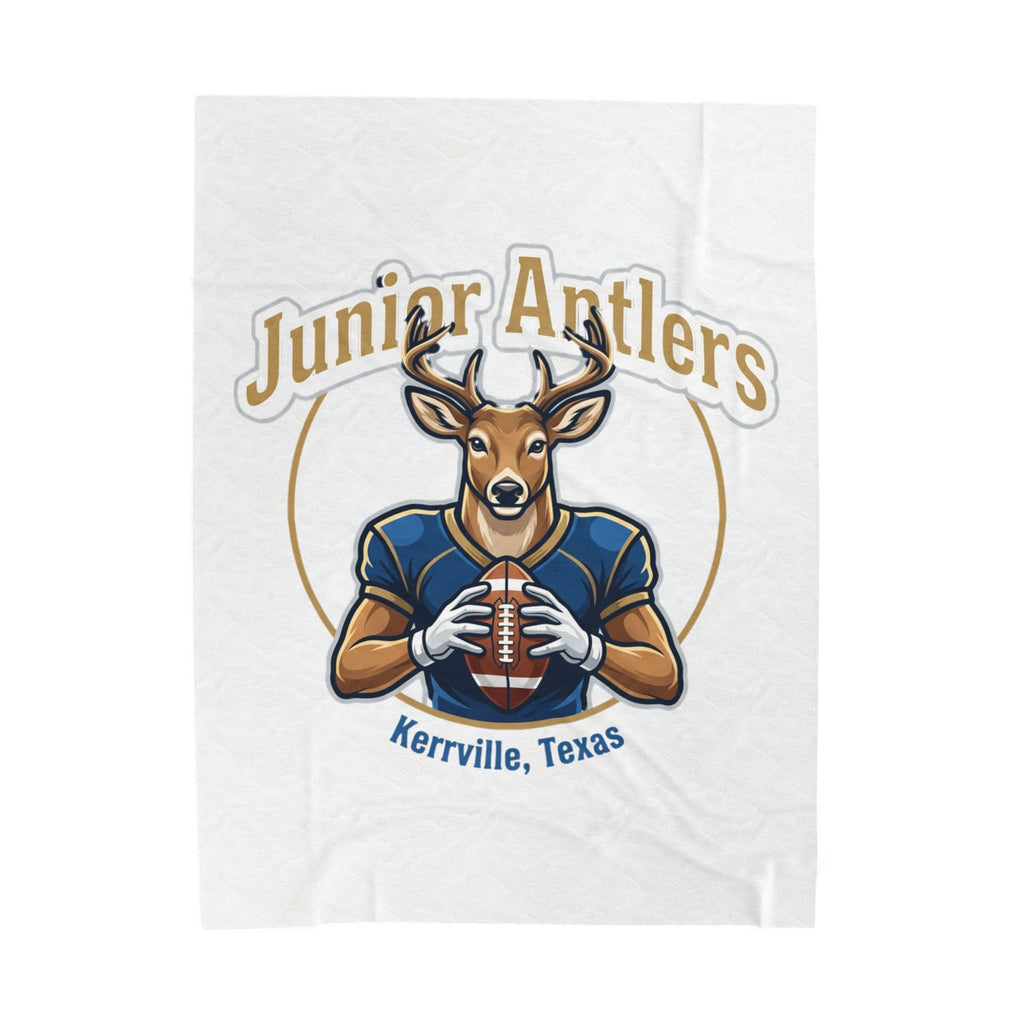 Junior Antlers Football Team Throw Blanket