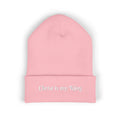 Embroidered "Christ is my King" Cuffed Beanie
