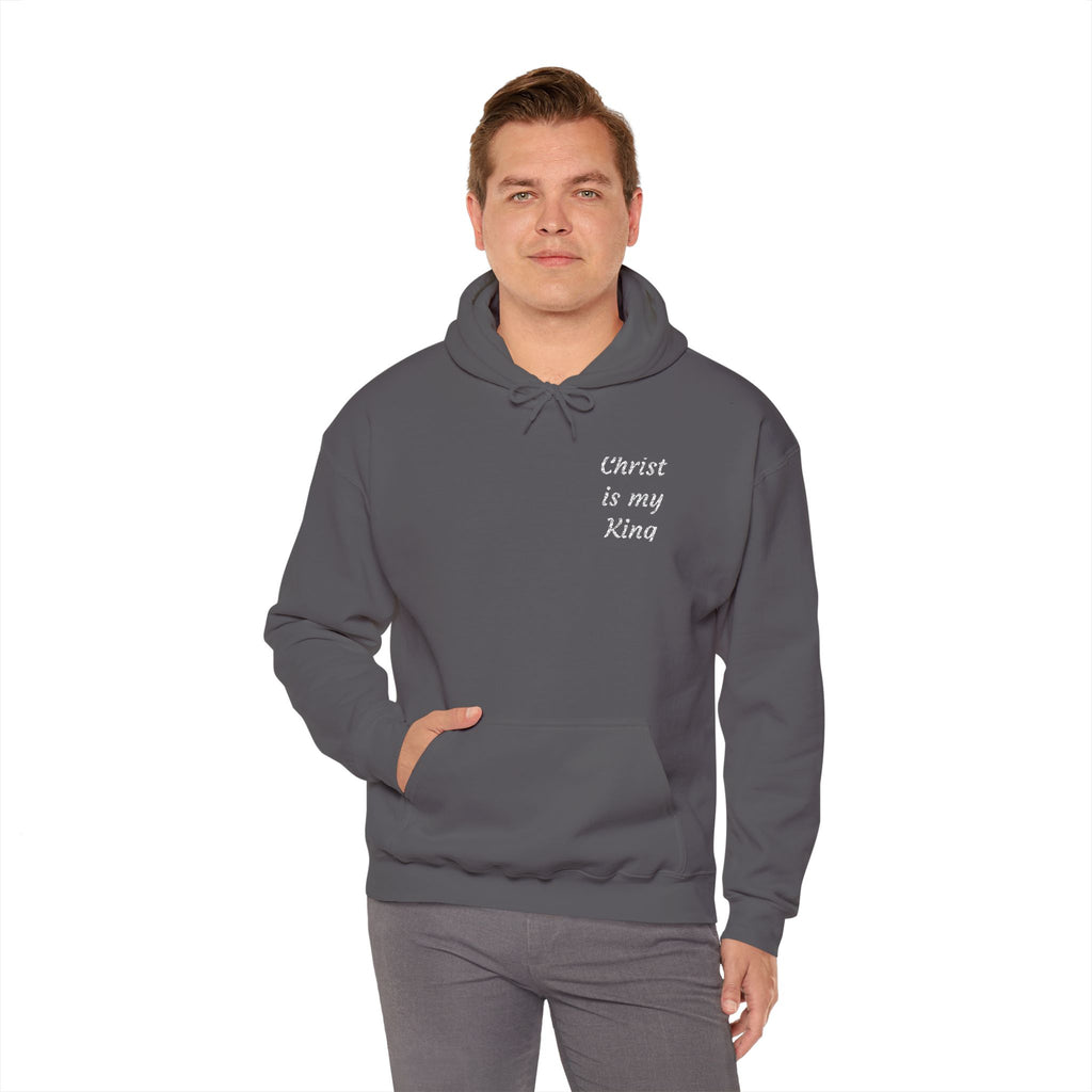 Adult Unisex Heavy Blend™ Hooded Sweatshirt-Christ is my king
