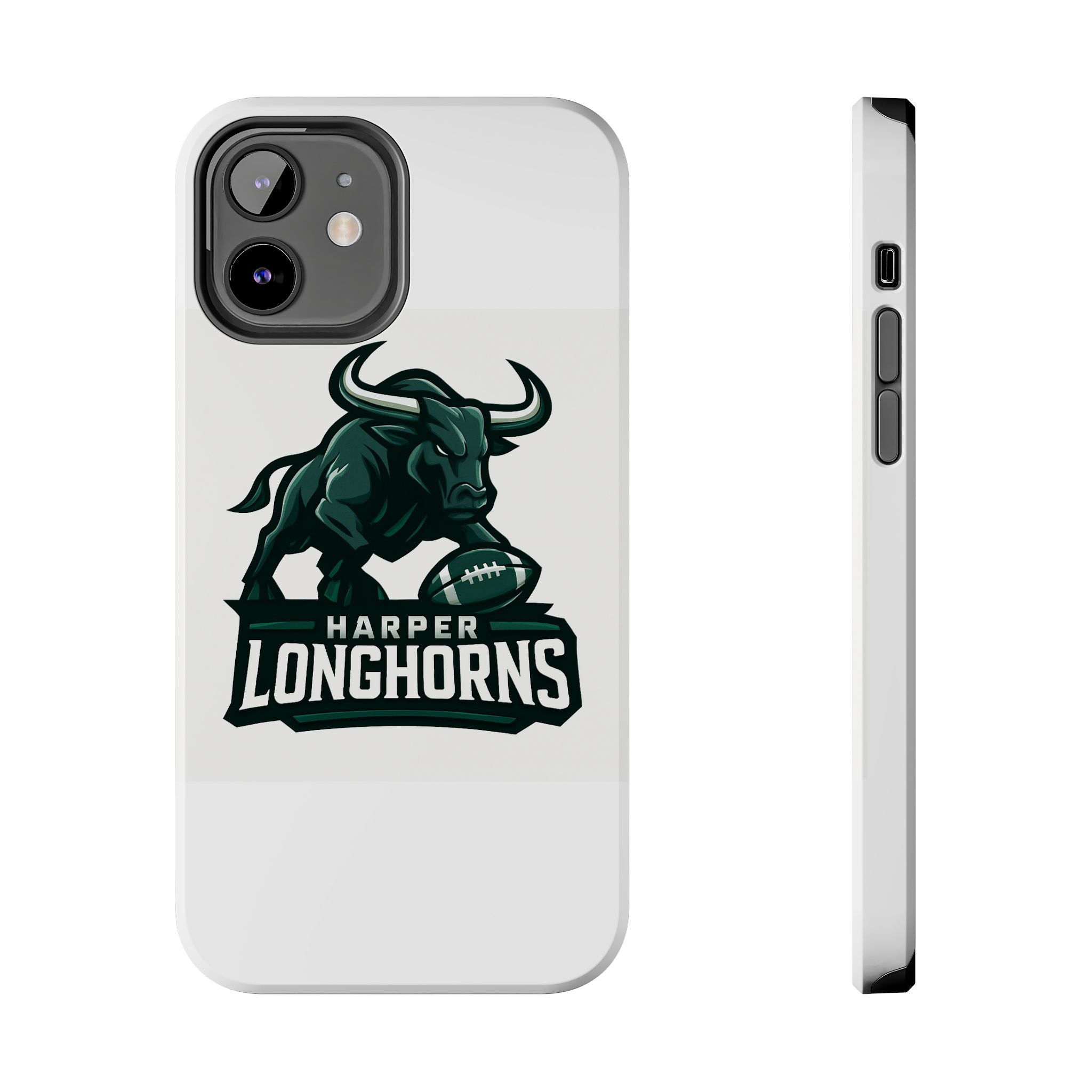 Harper Longhorns Tough Phone Case — Protective Football Team Phone Cover