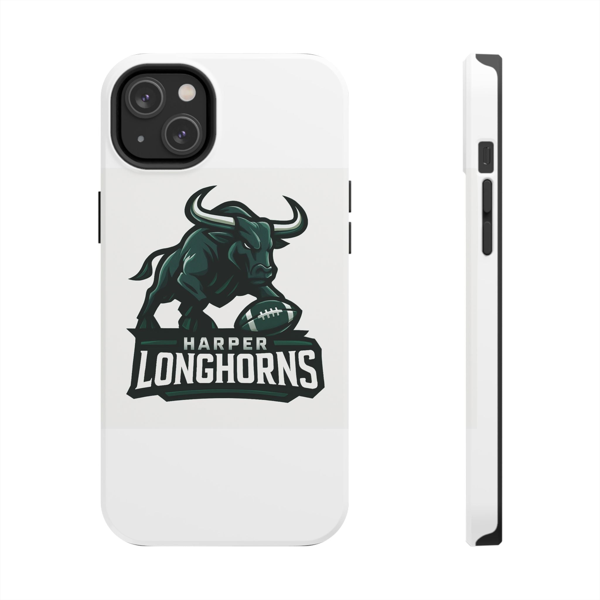 Harper Longhorns Tough Phone Case — Protective Football Team Phone Cover