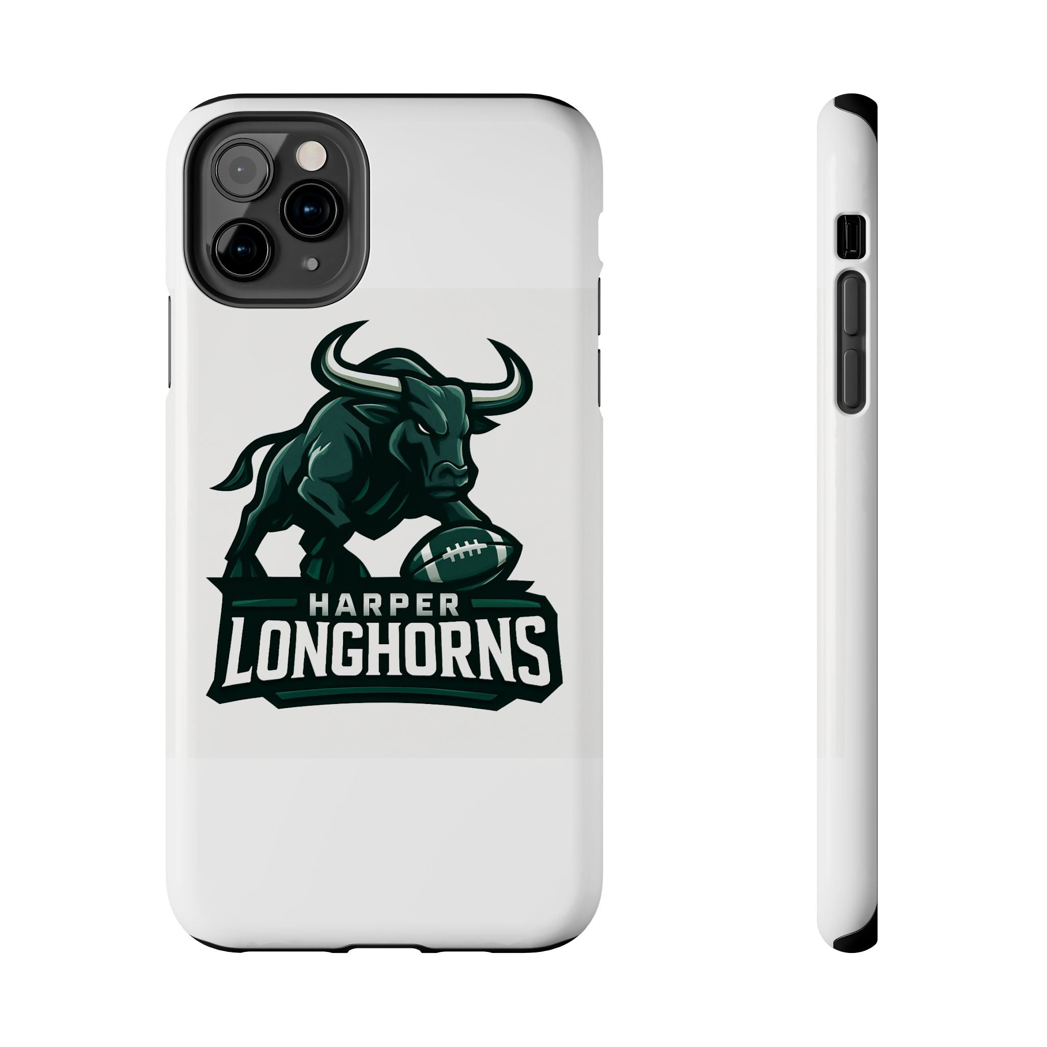 Harper Longhorns Tough Phone Case — Protective Football Team Phone Cover