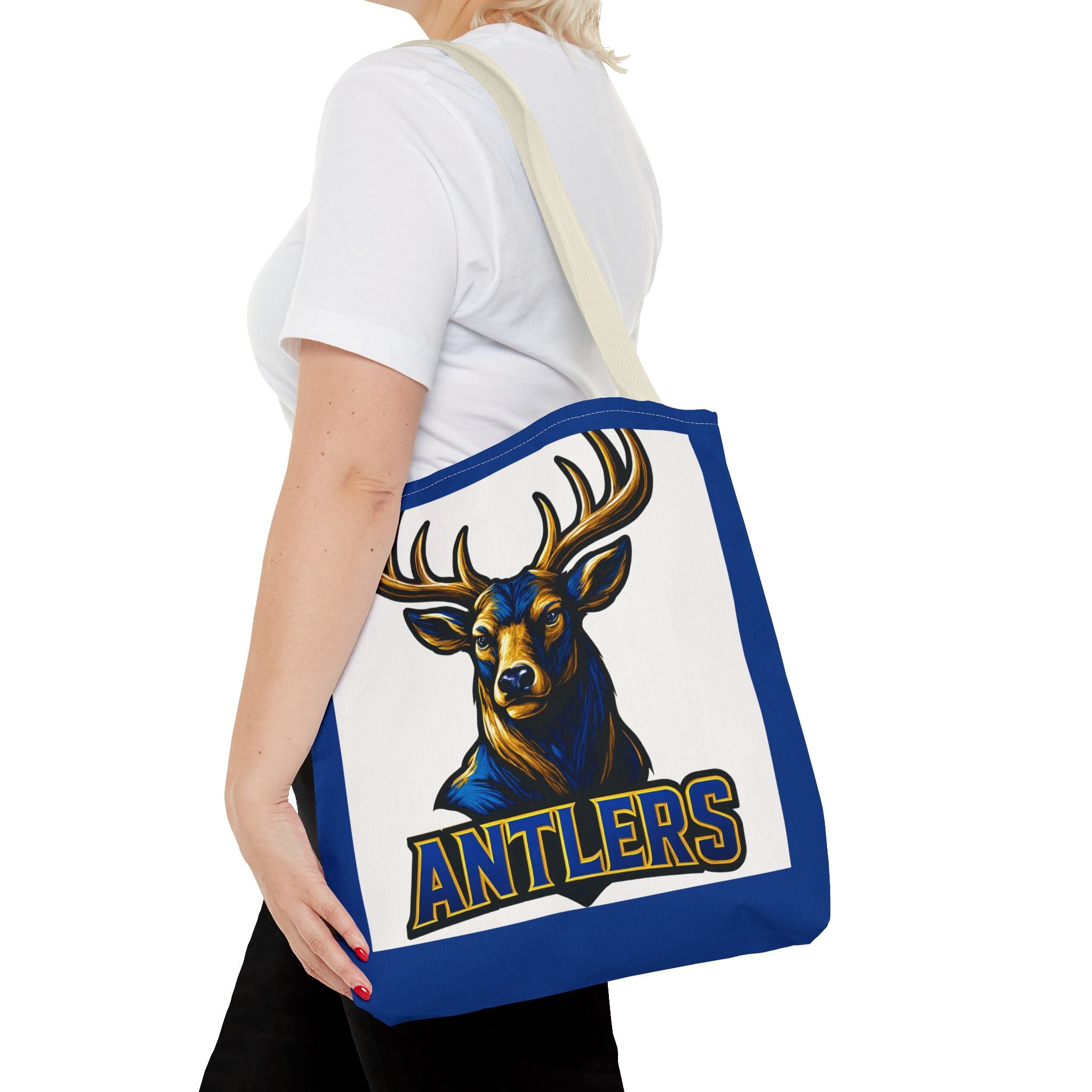 Tivy Antlers Mascot Tote Bag –Team Spirit AOP Tote