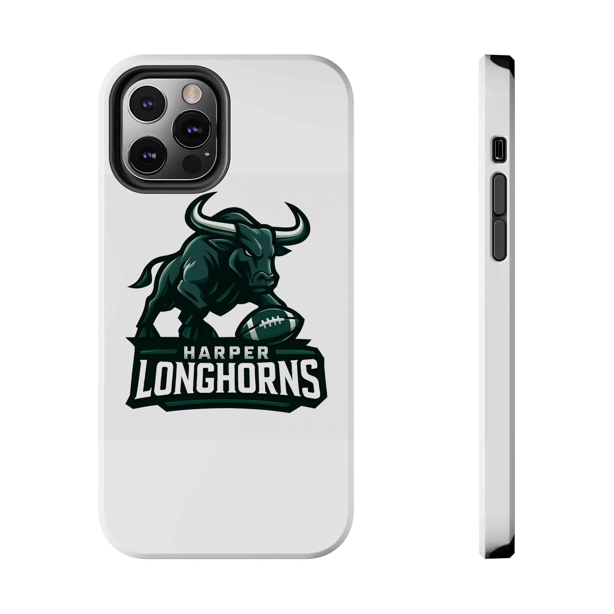 Harper Longhorns Tough Phone Case — Protective Football Team Phone Cover