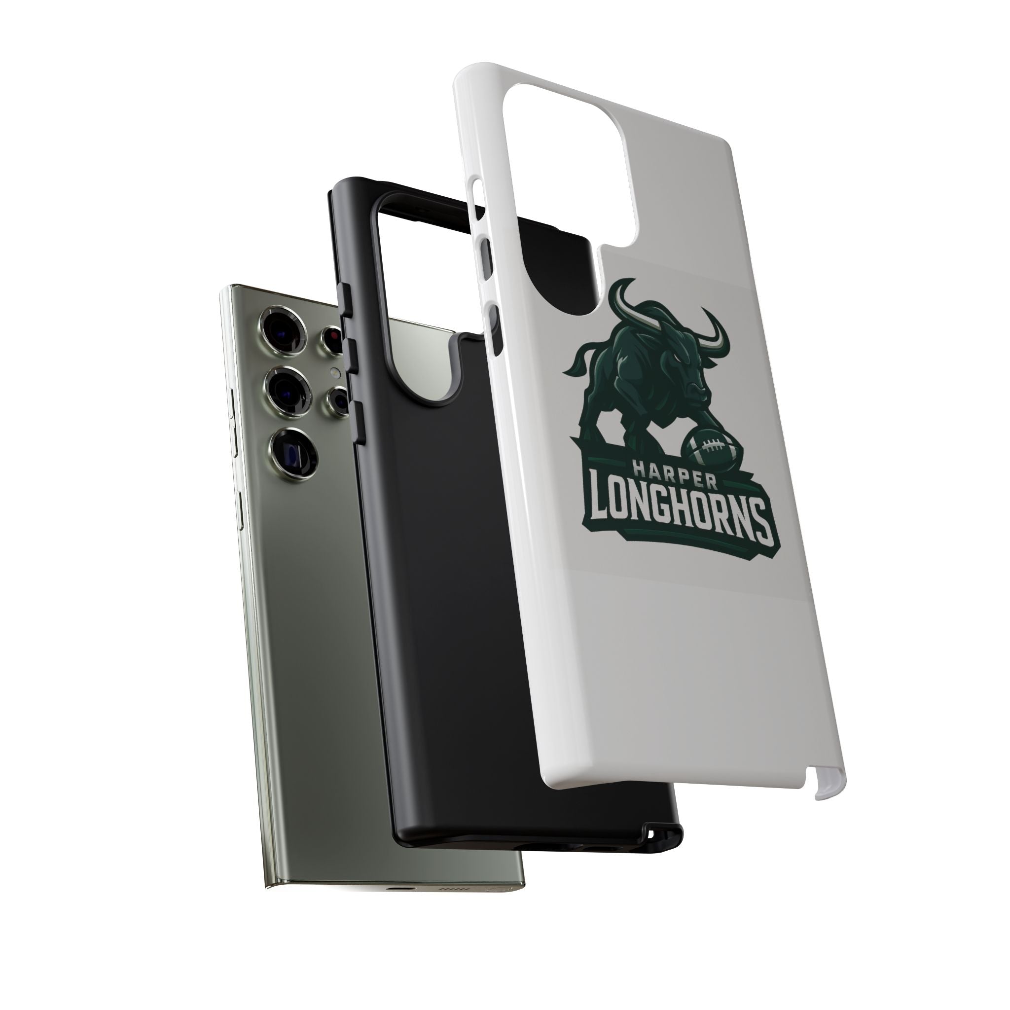 Harper Longhorns Tough Phone Case — Protective Football Team Phone Cover