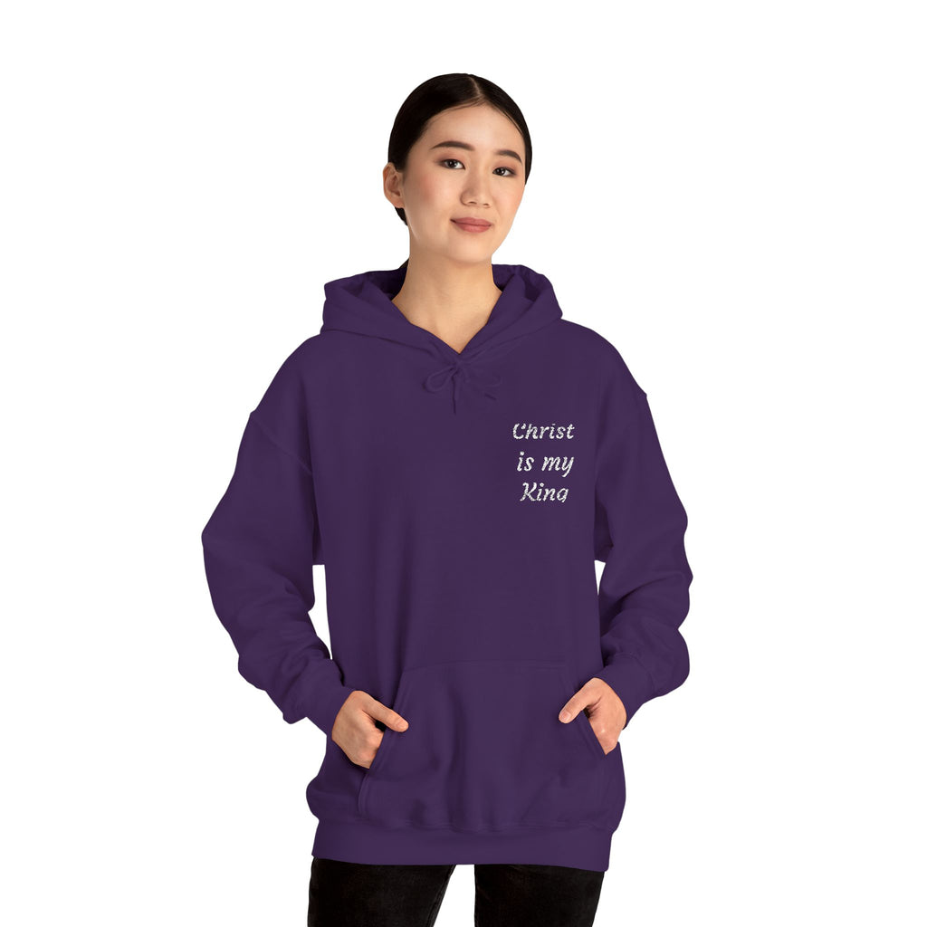 Adult Unisex Heavy Blend™ Hooded Sweatshirt-Christ is my king