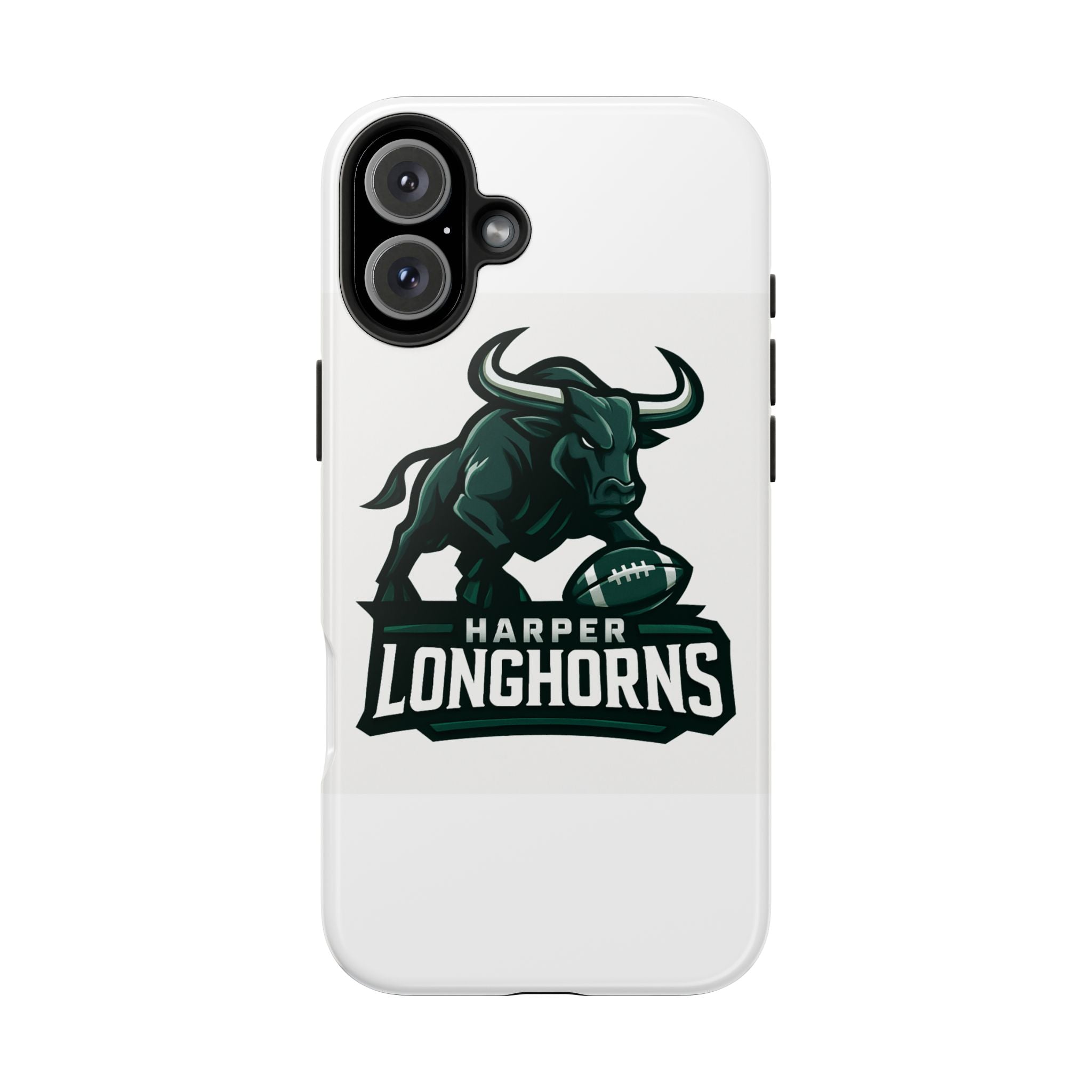 Harper Longhorns Tough Phone Case — Protective Football Team Phone Cover