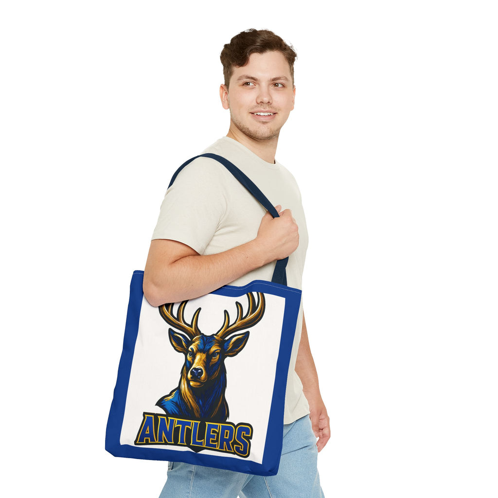 Tivy Antlers Mascot Tote Bag –Team Spirit AOP Tote