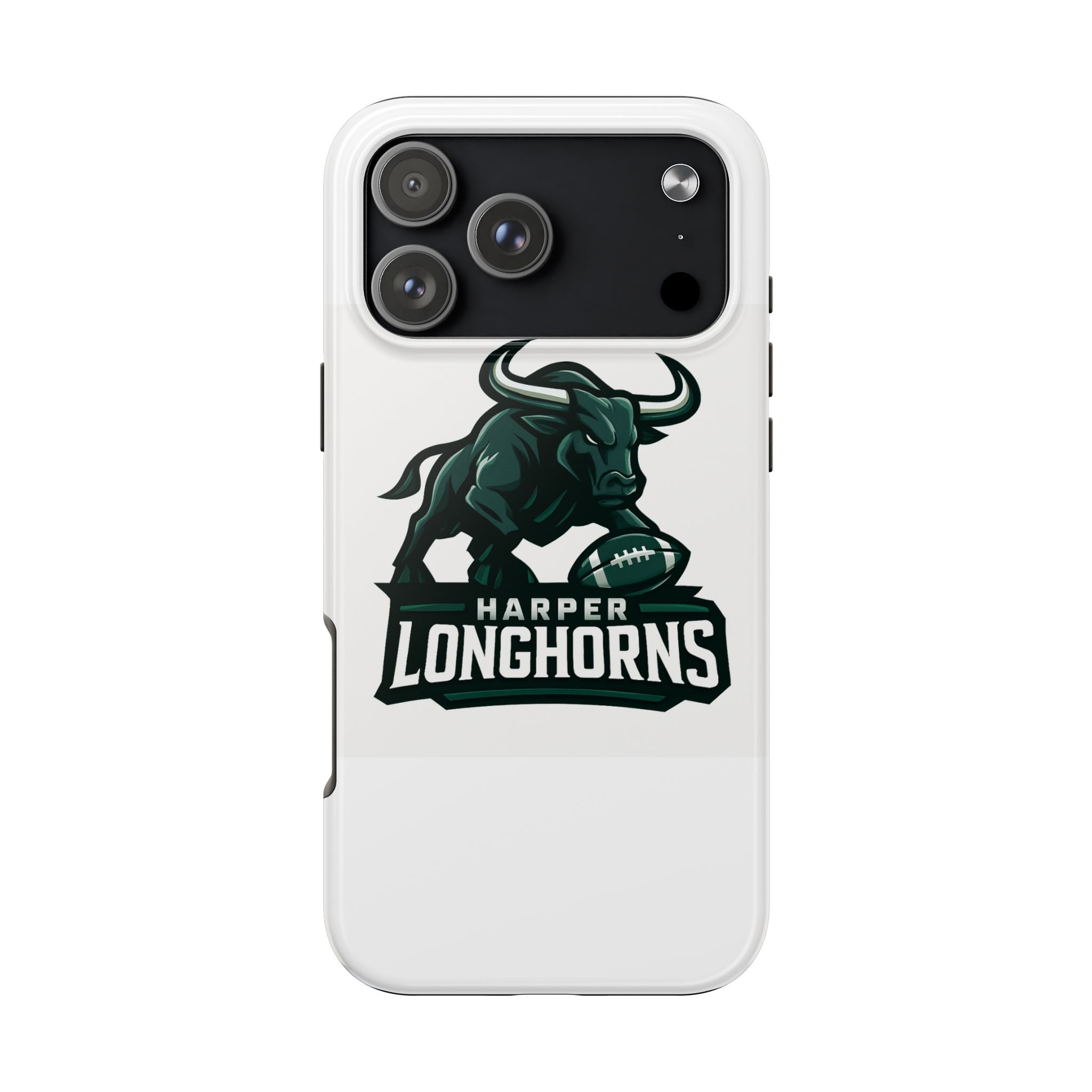 Harper Longhorns Tough Phone Case — Protective Football Team Phone Cover