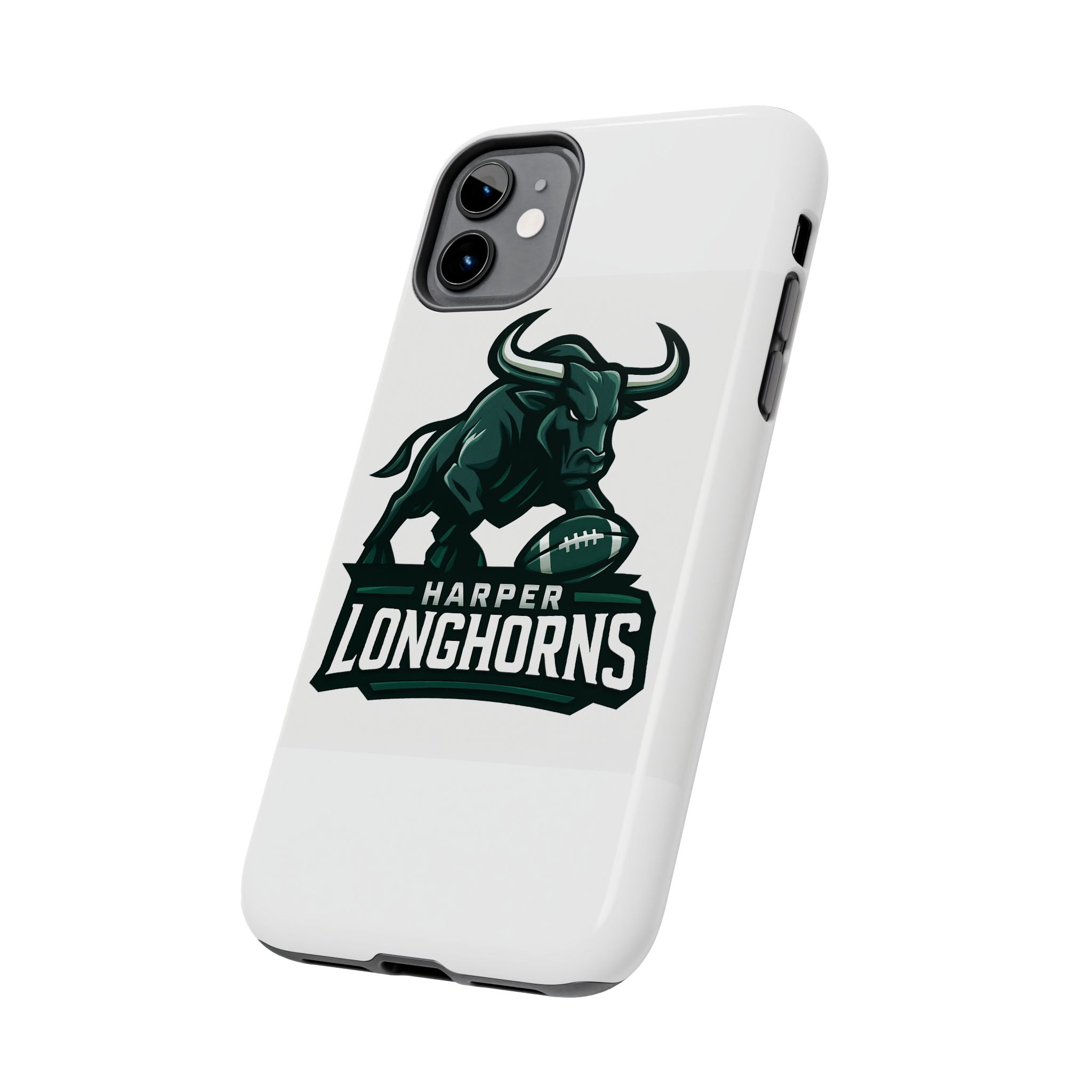 Harper Longhorns Tough Phone Case — Protective Football Team Phone Cover