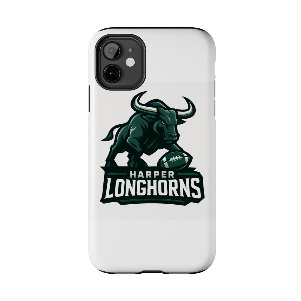 Harper Longhorns Tough Phone Case — Protective Football Team Phone Cover