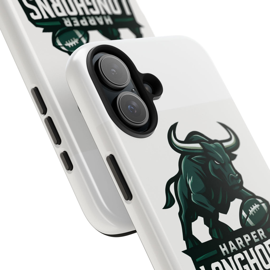 Harper Longhorns Tough Phone Case — Protective Football Team Phone Cover