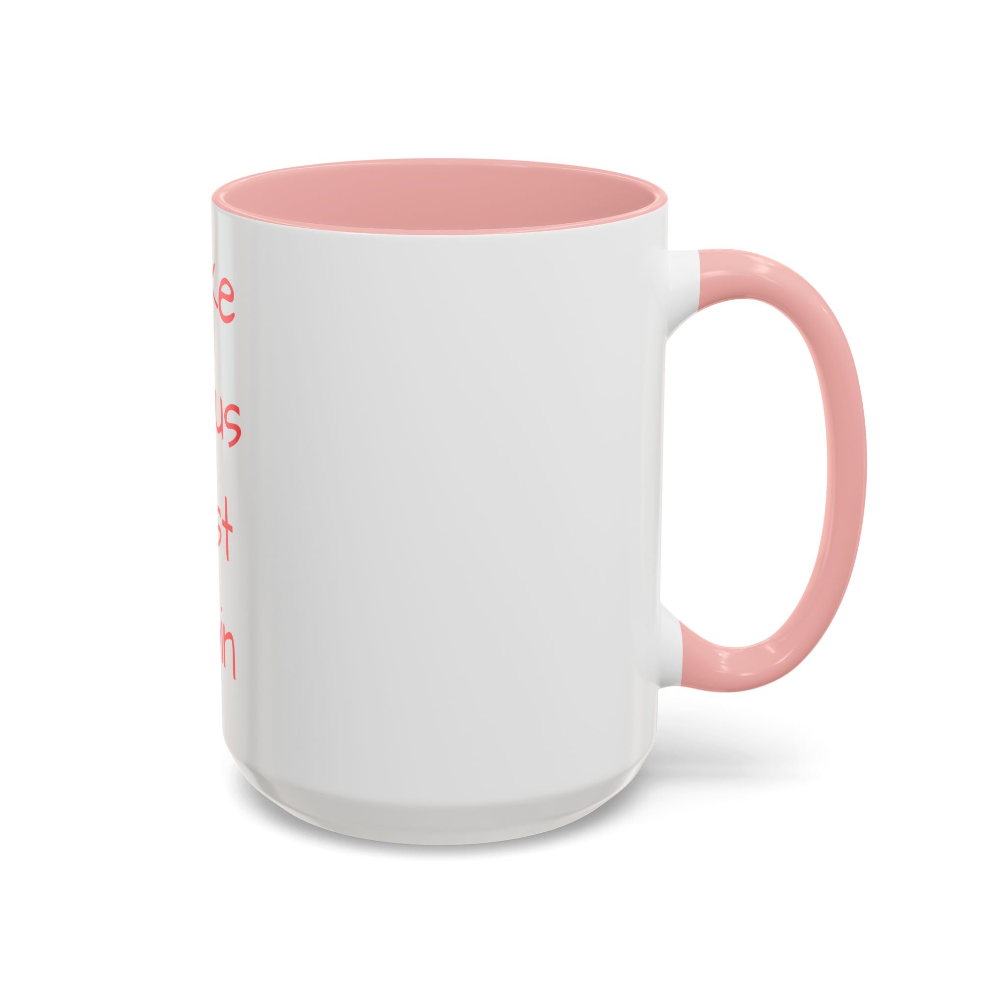 Inspirational Accent Coffee Mug - "Make Jesus First Again" - Perfect for Morning Motivation