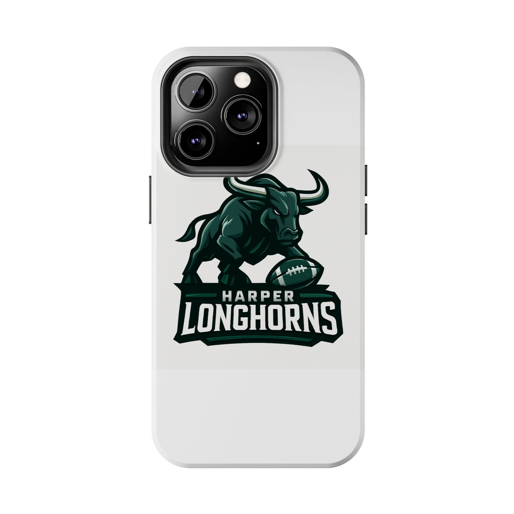 Harper Longhorns Tough Phone Case — Protective Football Team Phone Cover