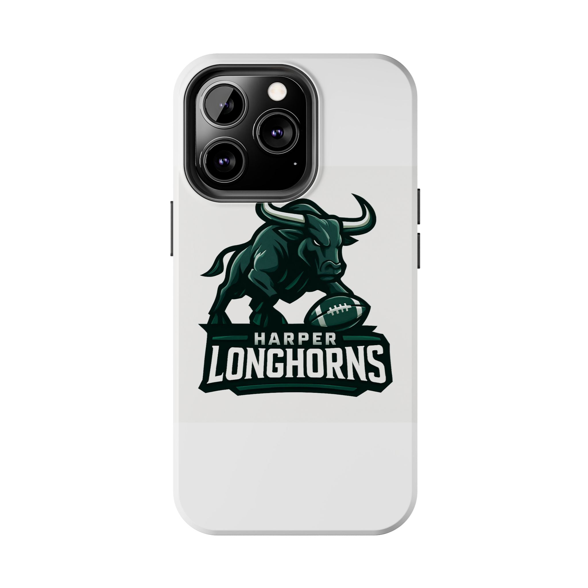 Harper Longhorns Tough Phone Case — Protective Football Team Phone Cover