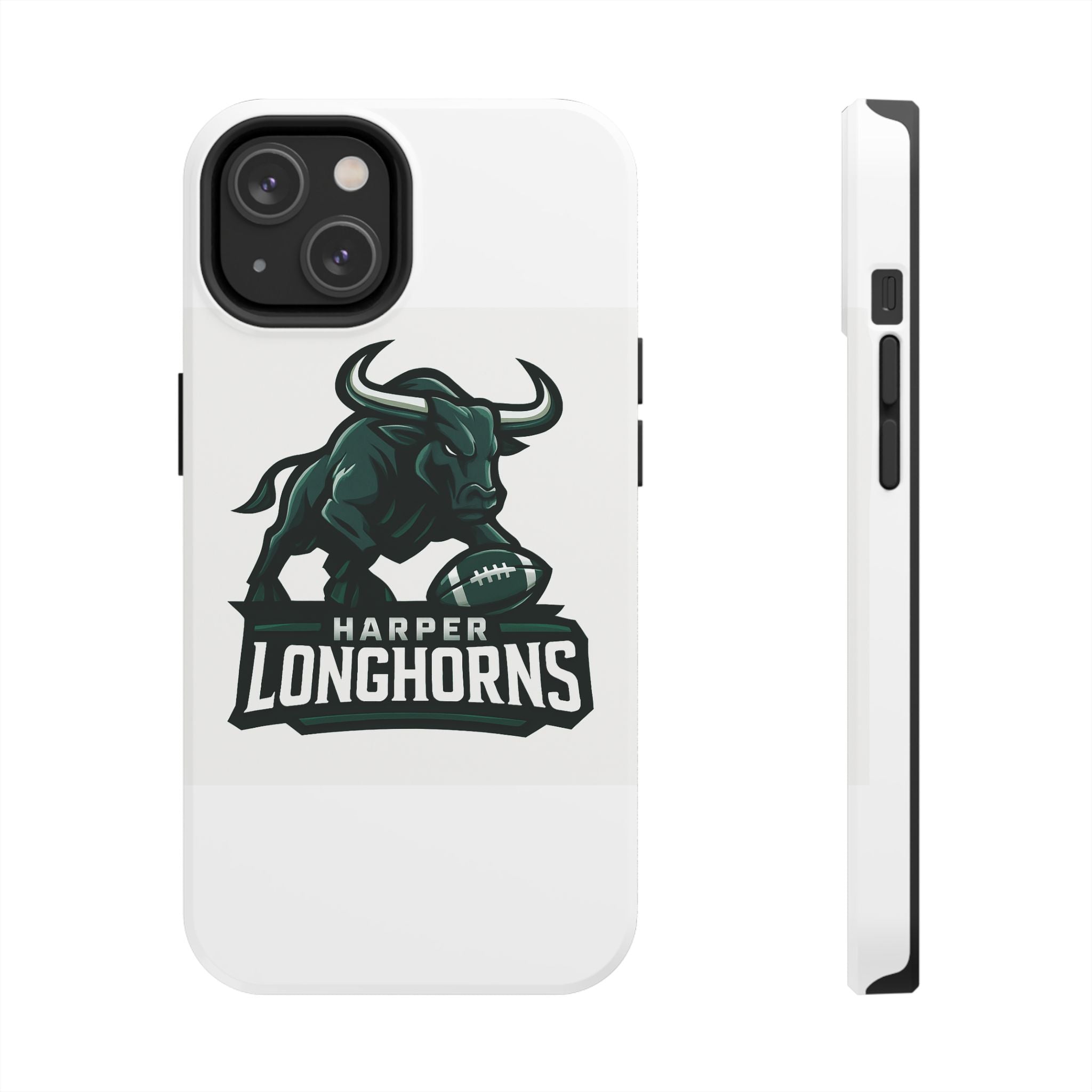 Harper Longhorns Tough Phone Case — Protective Football Team Phone Cover