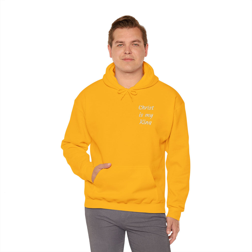 Adult Unisex Heavy Blend™ Hooded Sweatshirt-Christ is my king