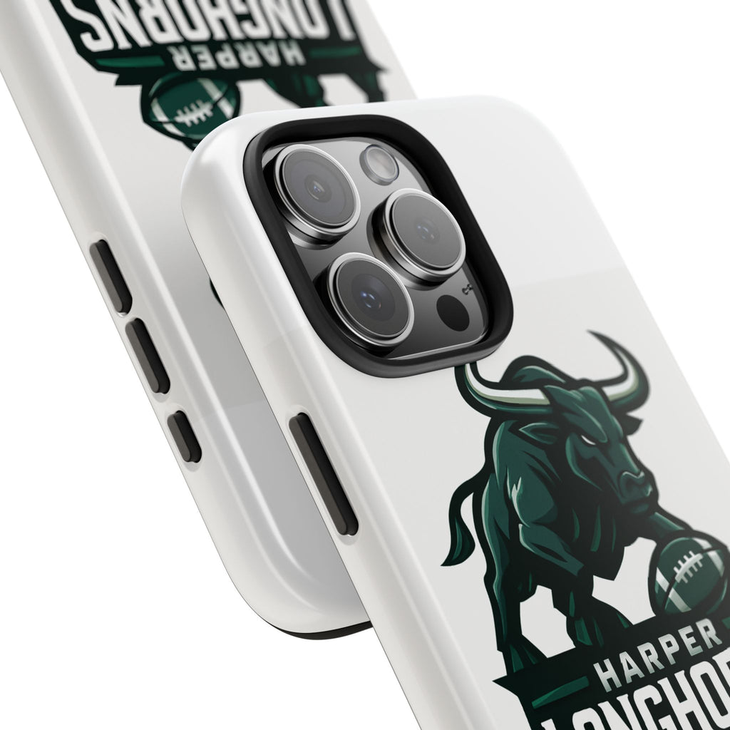 Harper Longhorns Tough Phone Case — Protective Football Team Phone Cover