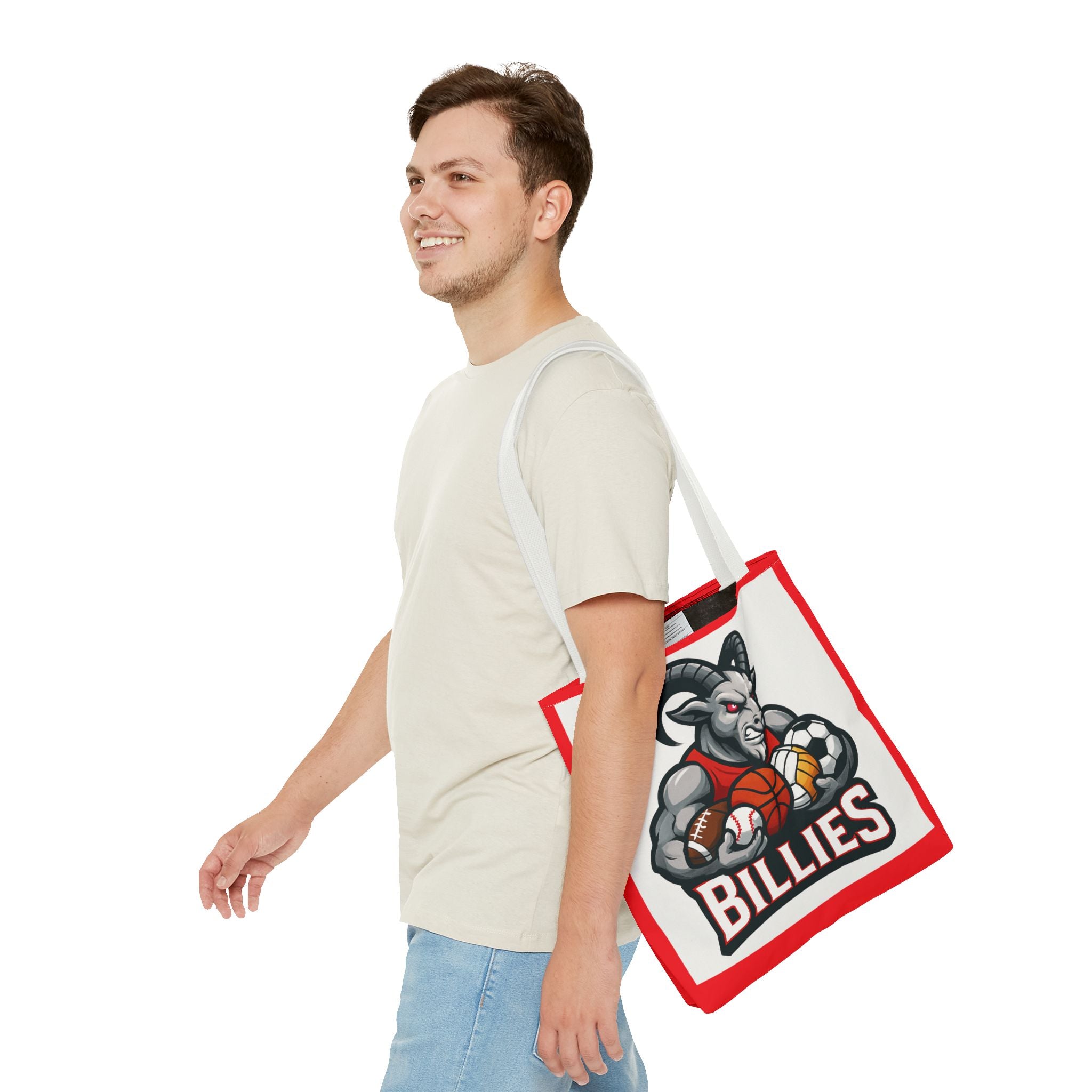 Fredericksburg Billies AOP Tote Bag - Perfect for Game Day