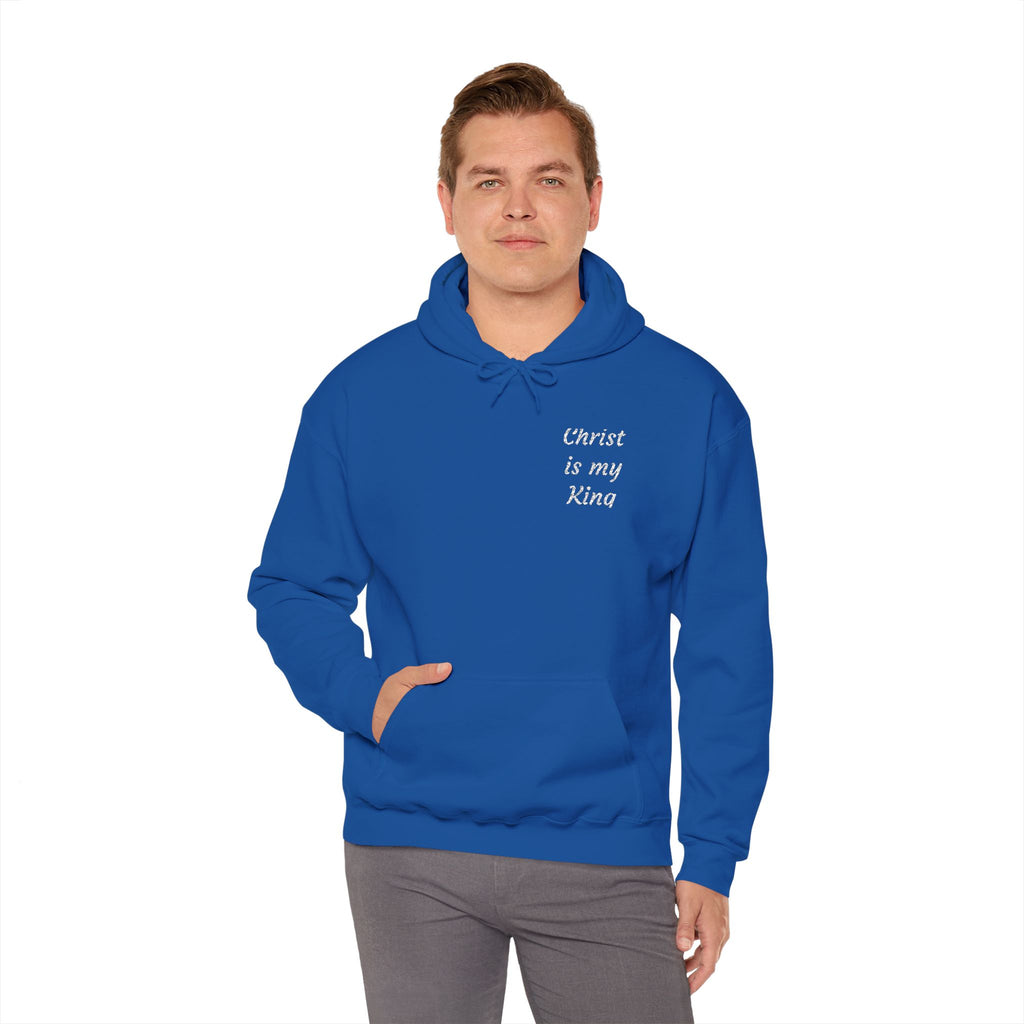 Adult Unisex Heavy Blend™ Hooded Sweatshirt-Christ is my king