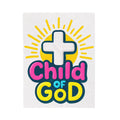 Child of God Velveteen Plush Blanket