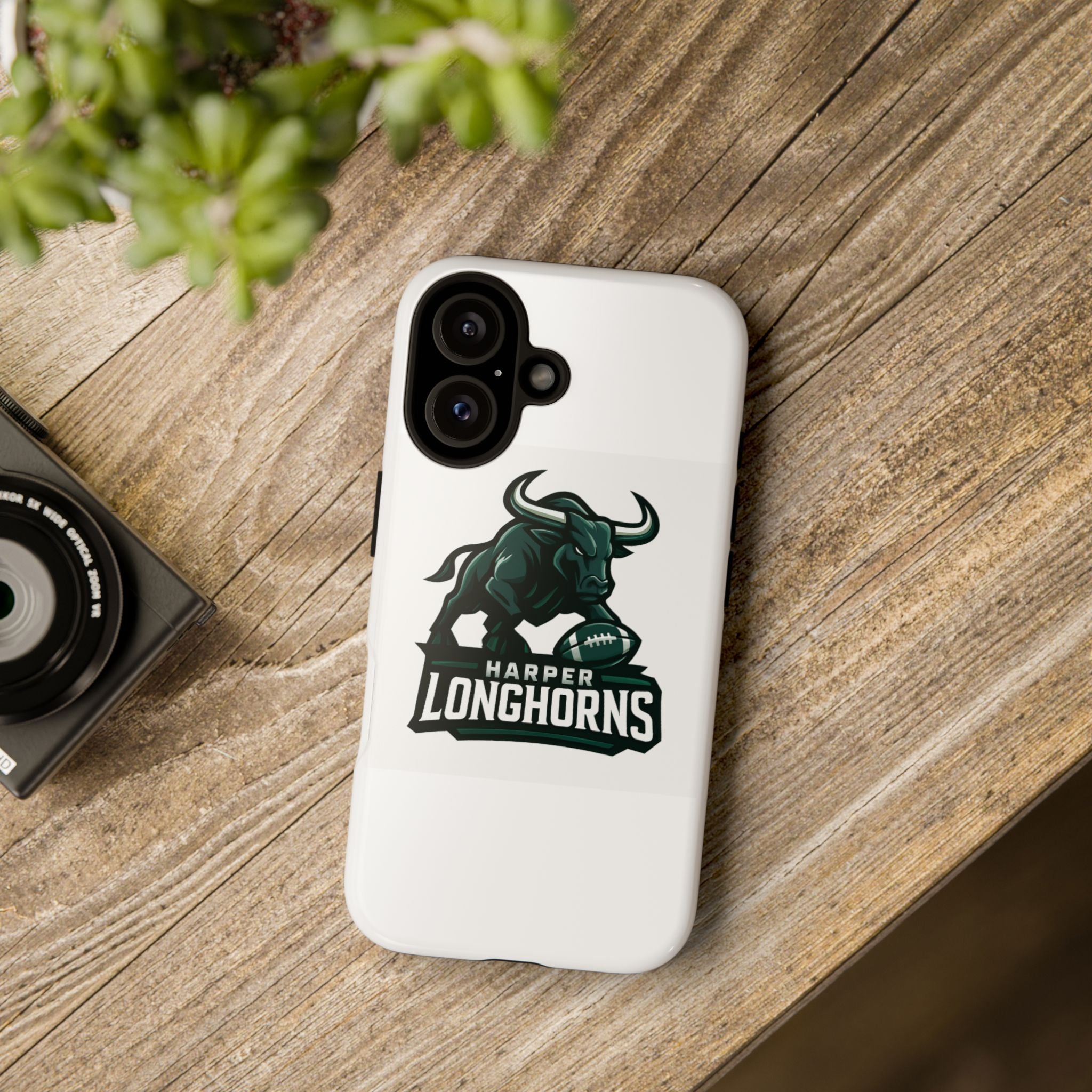 Harper Longhorns Tough Phone Case — Protective Football Team Phone Cover