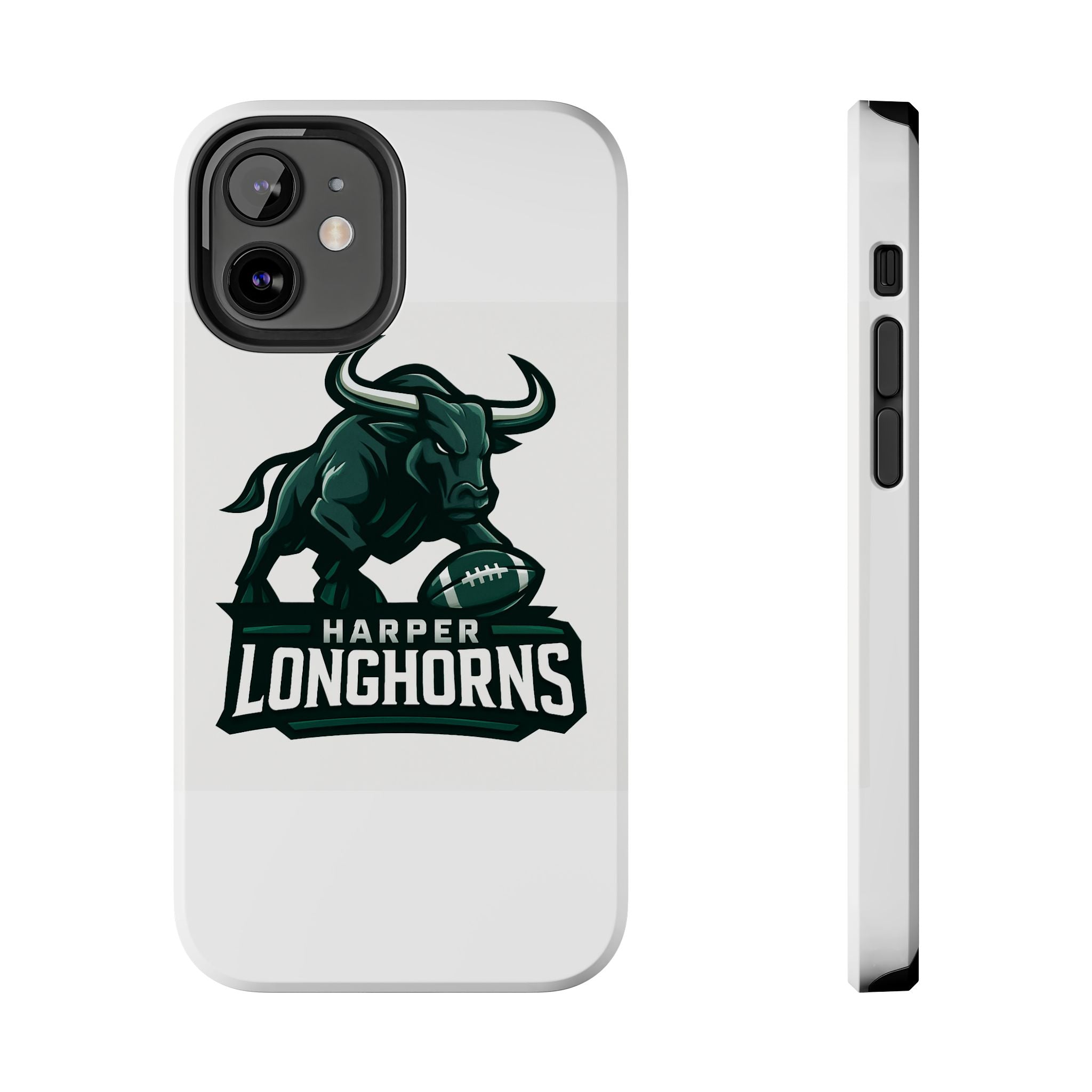 Harper Longhorns Tough Phone Case — Protective Football Team Phone Cover