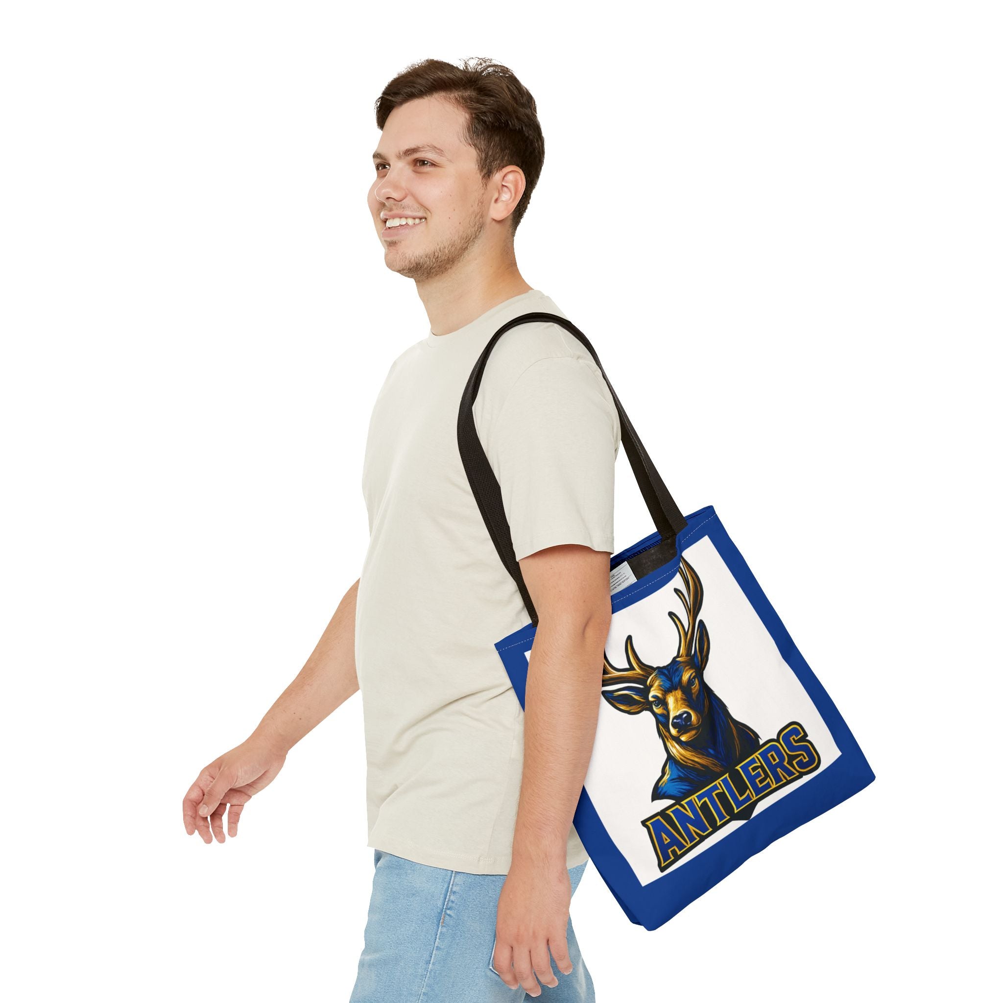 Tivy Antlers Mascot Tote Bag –Team Spirit AOP Tote