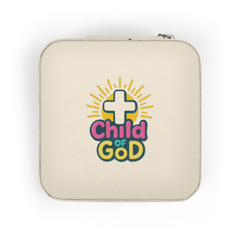 Child of God Jewelry Travel Case — Compact Christian Keepsake Organizer