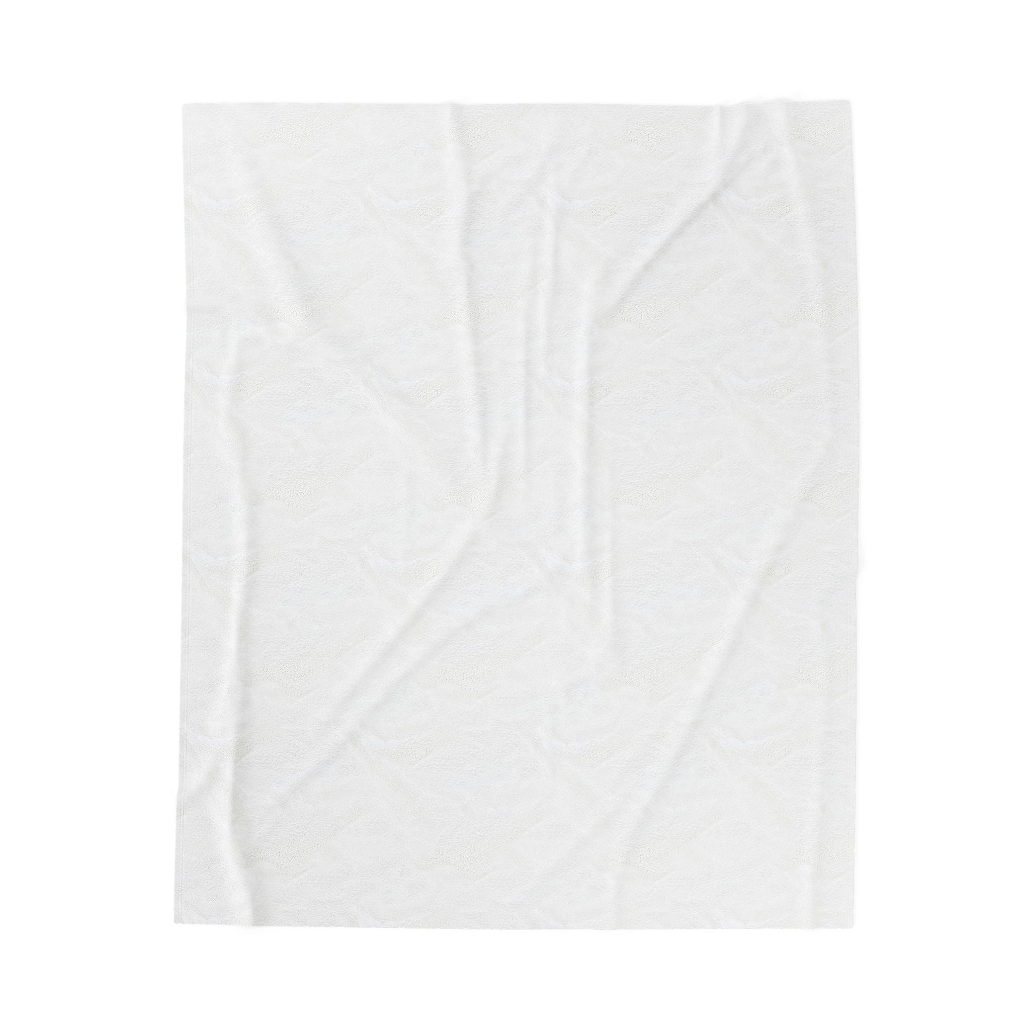Personalized Velveteen Plush Blanket - Harper Longhorns Team Spirit-White