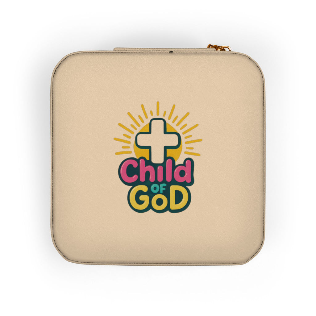 Child of God Jewelry Travel Case — Compact Christian Keepsake Organizer