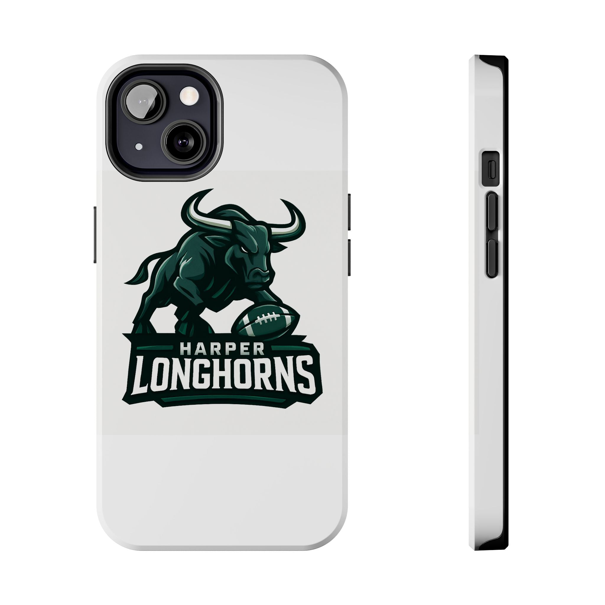 Harper Longhorns Tough Phone Case — Protective Football Team Phone Cover