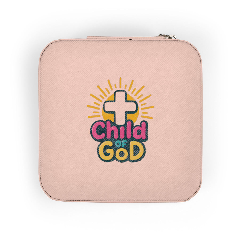 Child of God Jewelry Travel Case — Compact Christian Keepsake Organizer