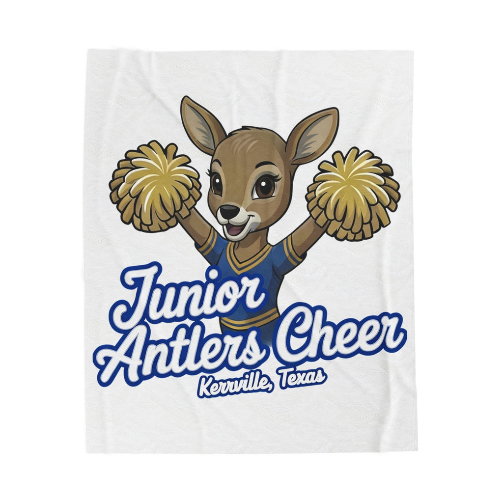 Junior Antlers Cheer Throw Blanket