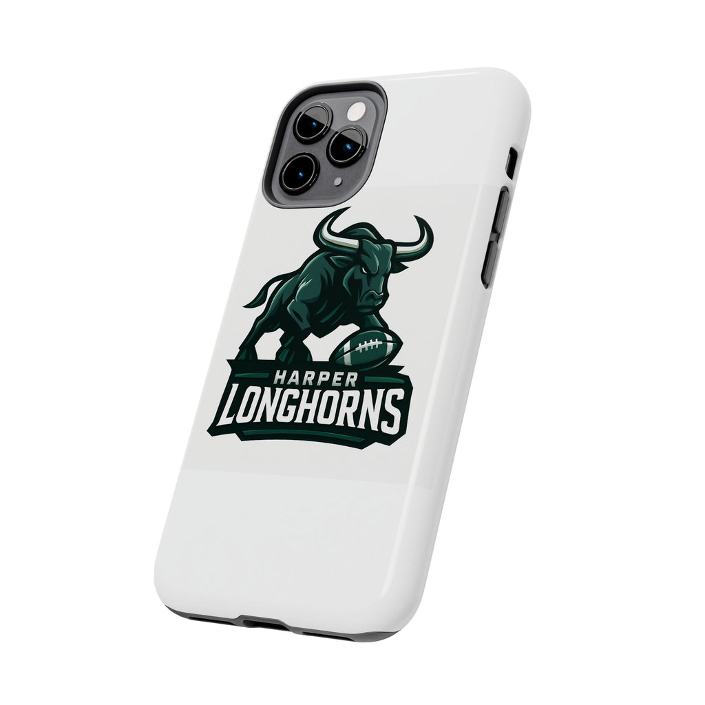 Harper Longhorns Tough Phone Case — Protective Football Team Phone Cover