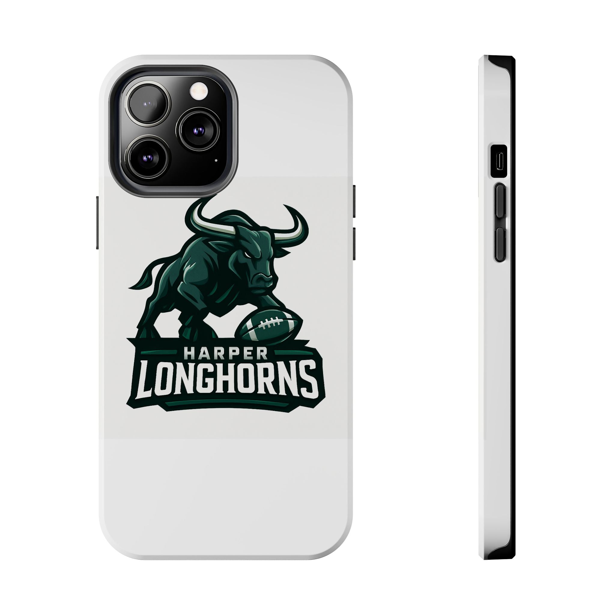 Harper Longhorns Tough Phone Case — Protective Football Team Phone Cover