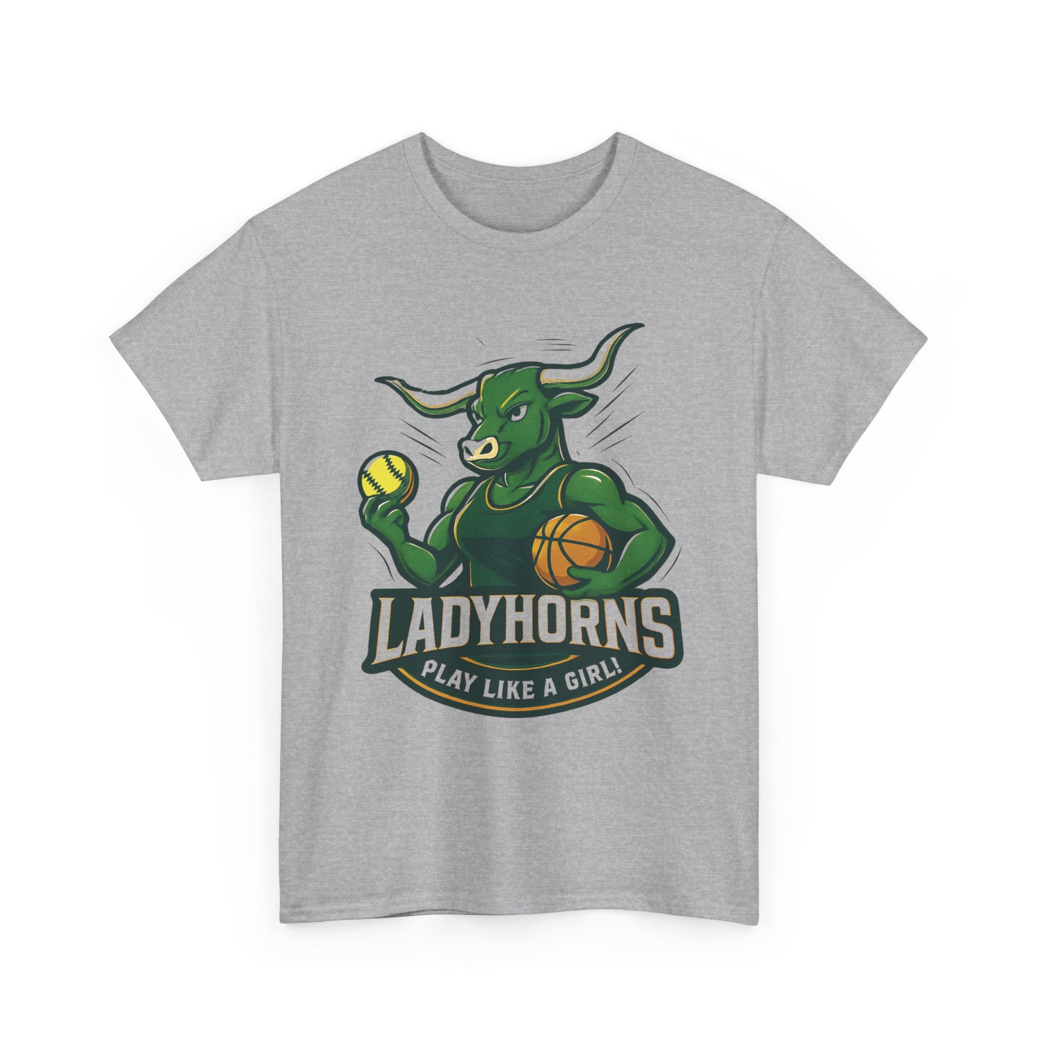 Empowering Harper Ladyhorns Tee - Play Like a Girl!
