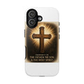 Christian Cross Phone Case — "Property of The Father, The Son & The Holy Spirit"