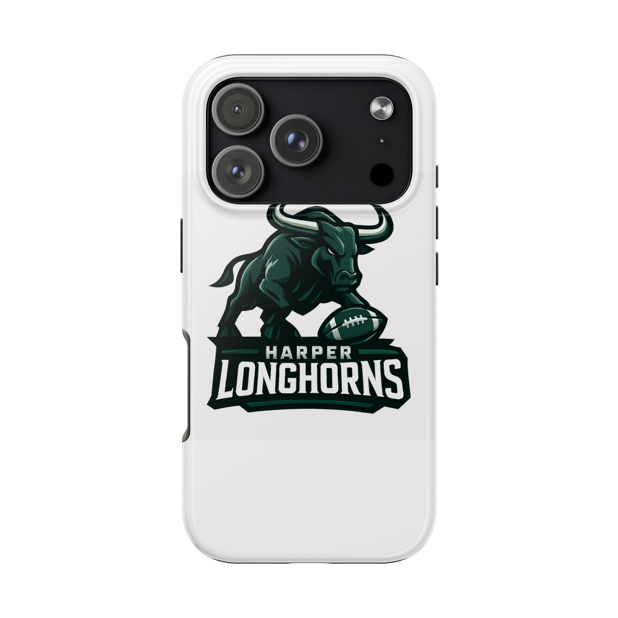 Harper Longhorns Tough Phone Case — Protective Football Team Phone Cover