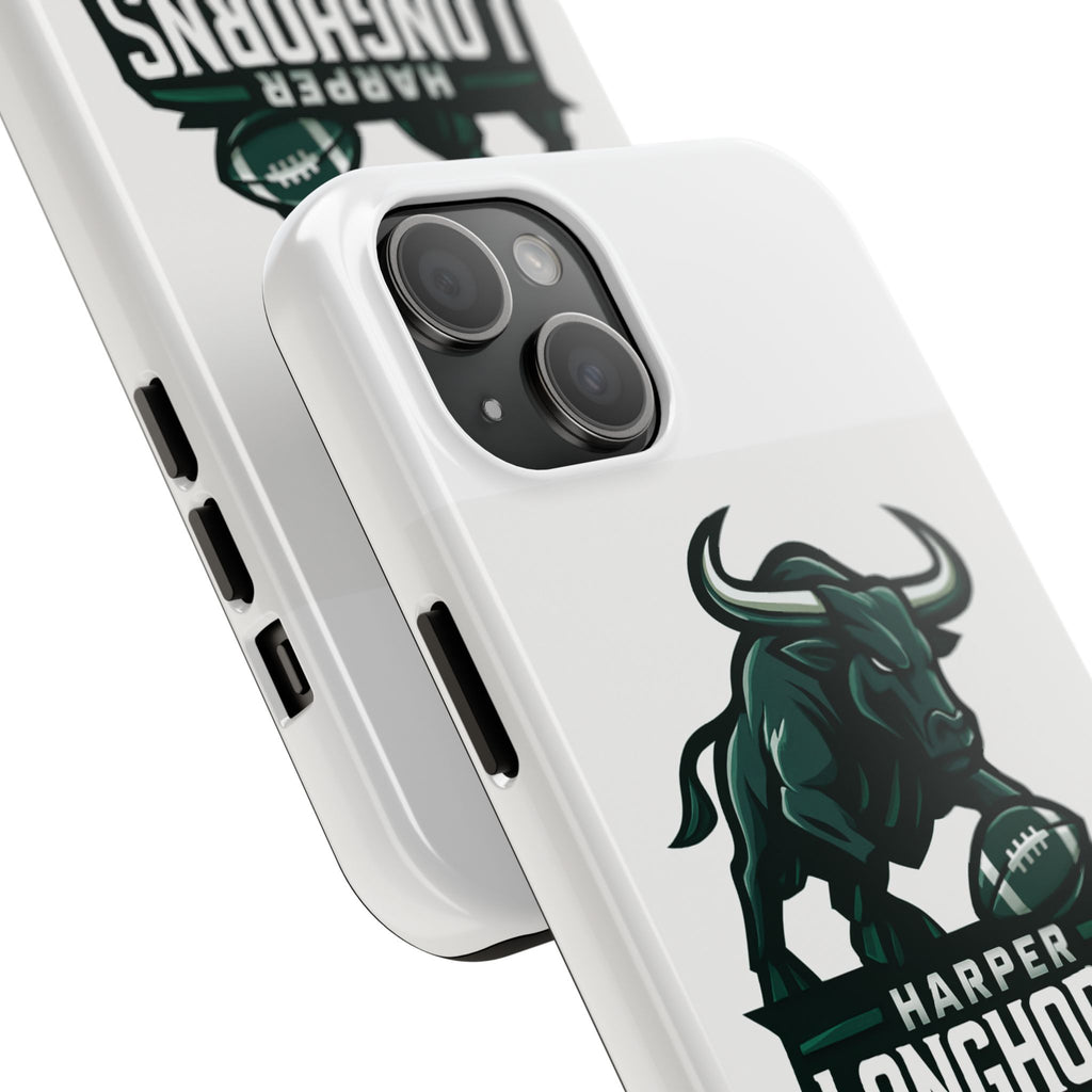 Harper Longhorns Tough Phone Case — Protective Football Team Phone Cover
