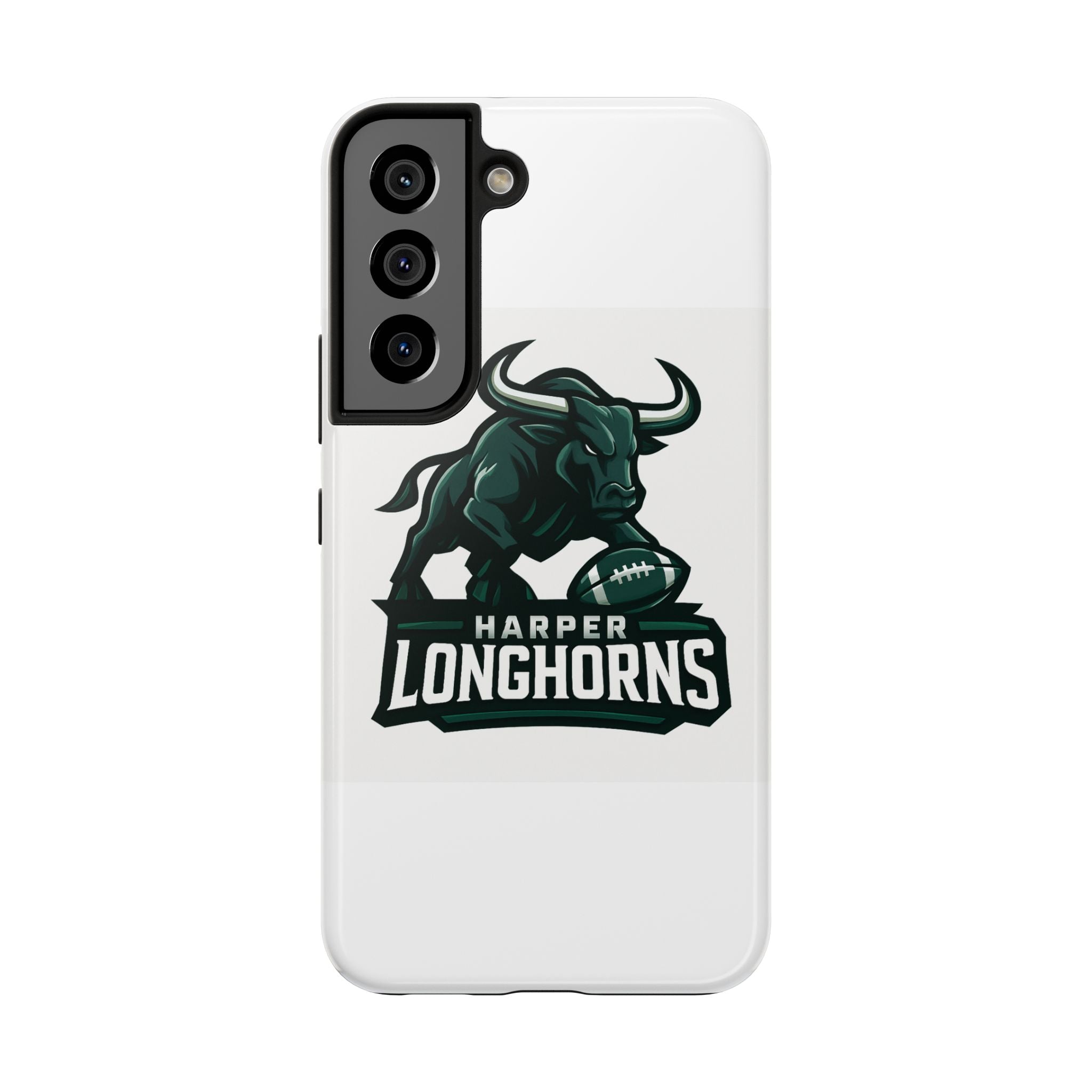 Harper Longhorns Tough Phone Case — Protective Football Team Phone Cover