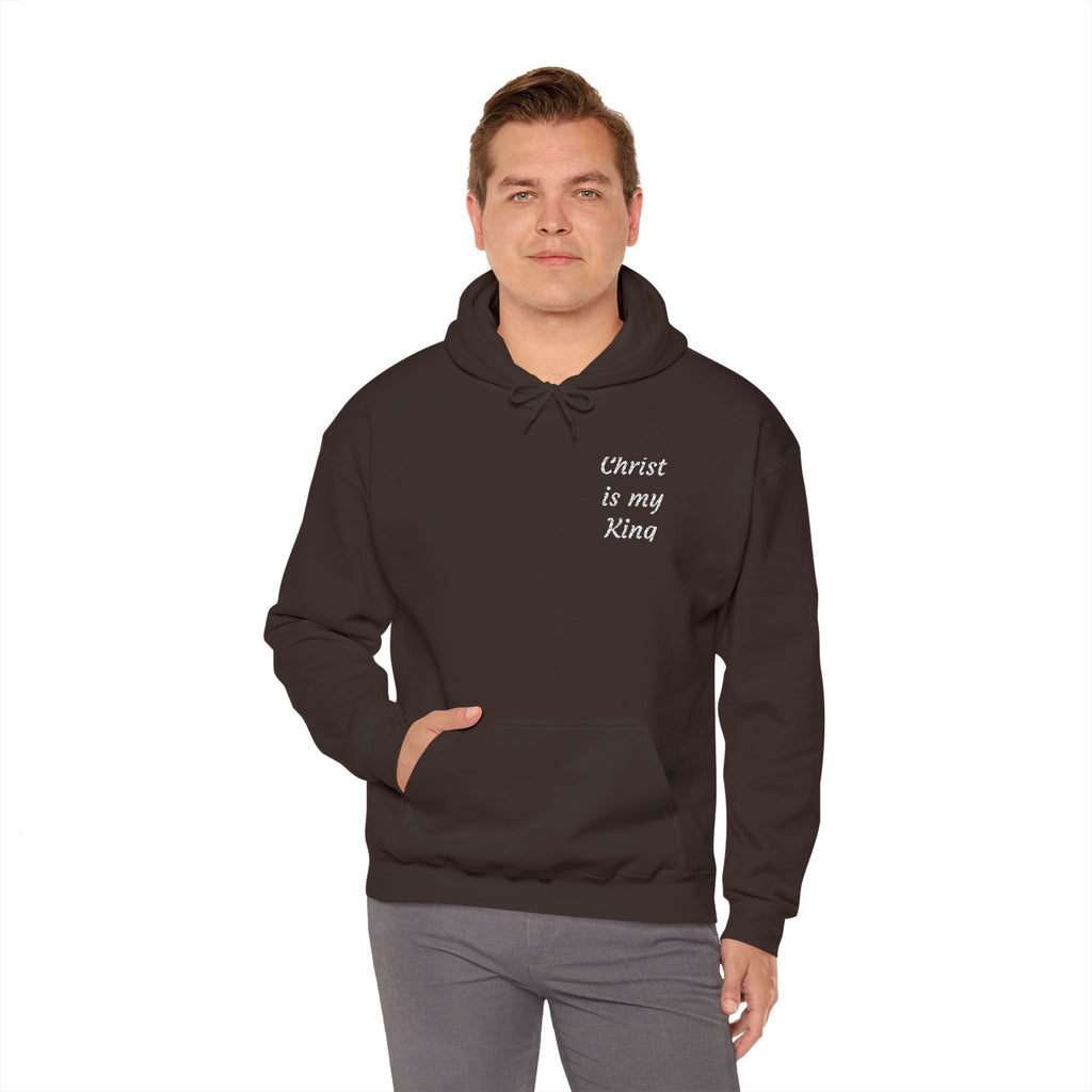 Adult Unisex Heavy Blend™ Hooded Sweatshirt-Christ is my king