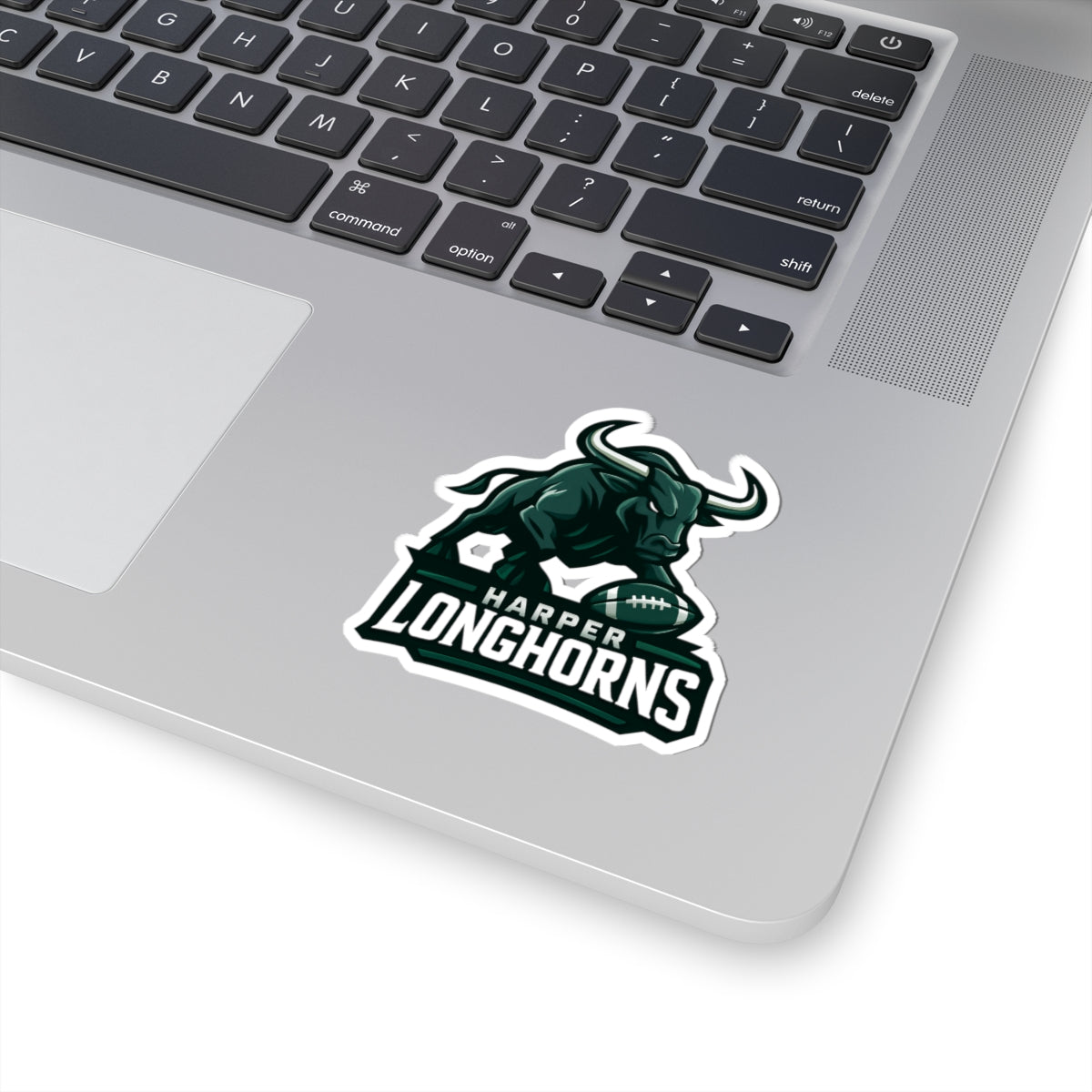 Longhorns Football Team Sticker — Harper Kiss-Cut Decal