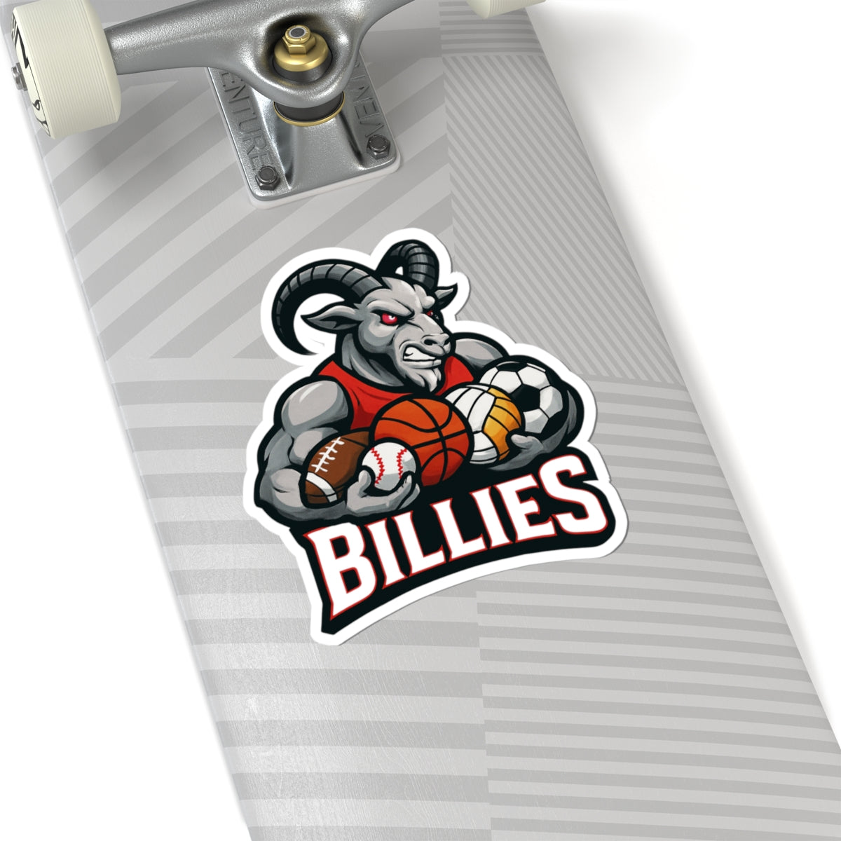 Billies Sports Mascot Sticker