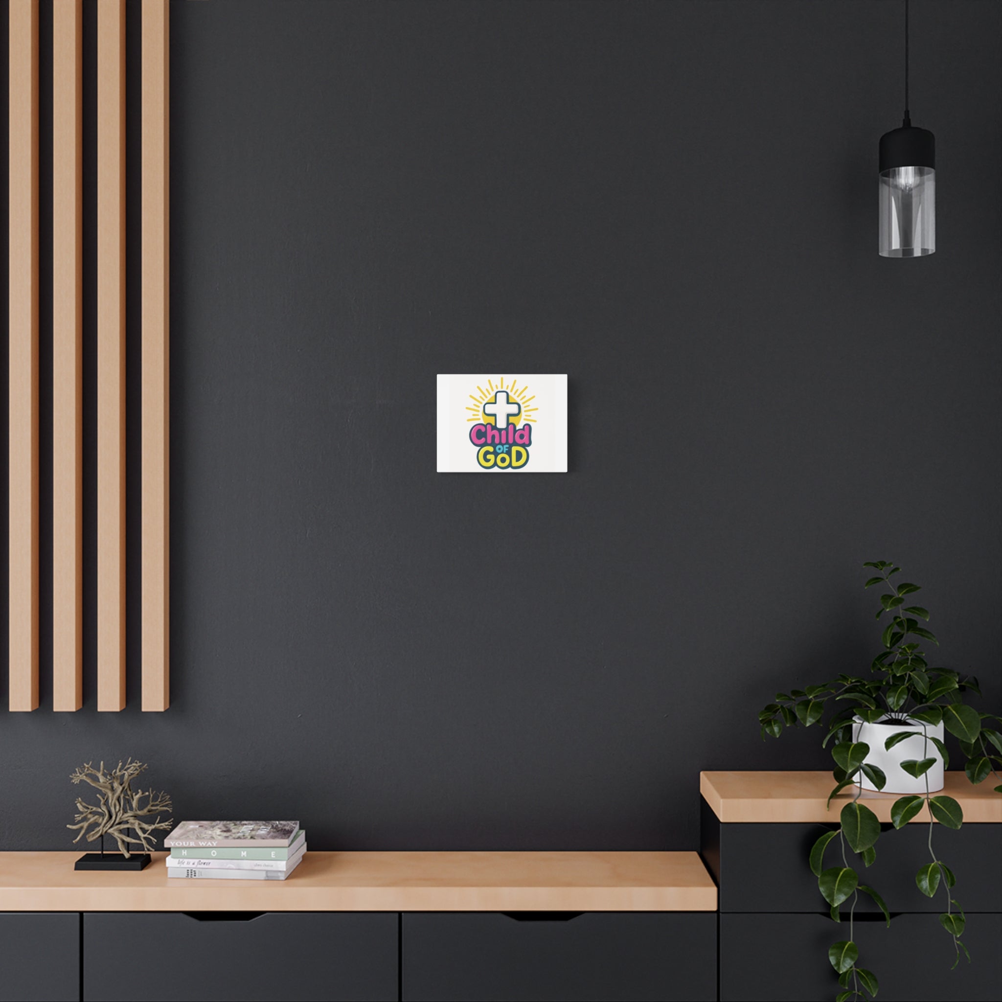 Inspirational Wall Art - Child of God Canvas Print