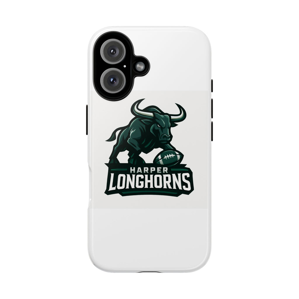 Harper Longhorns Tough Phone Case — Protective Football Team Phone Cover