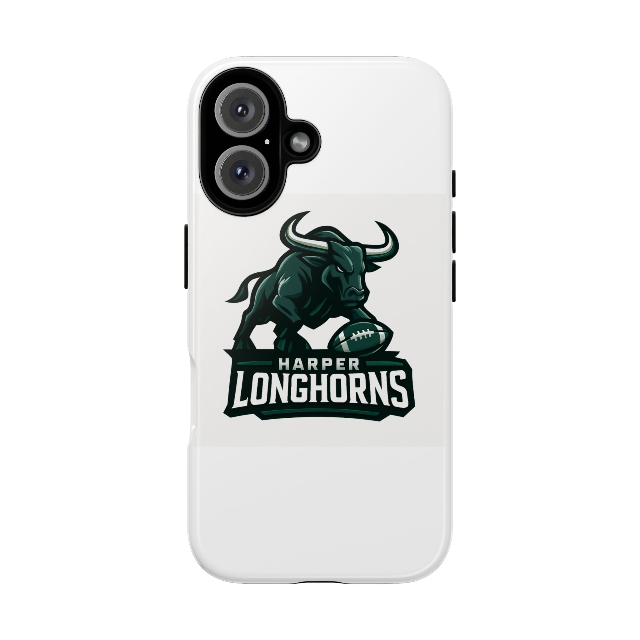 Harper Longhorns Tough Phone Case — Protective Football Team Phone Cover