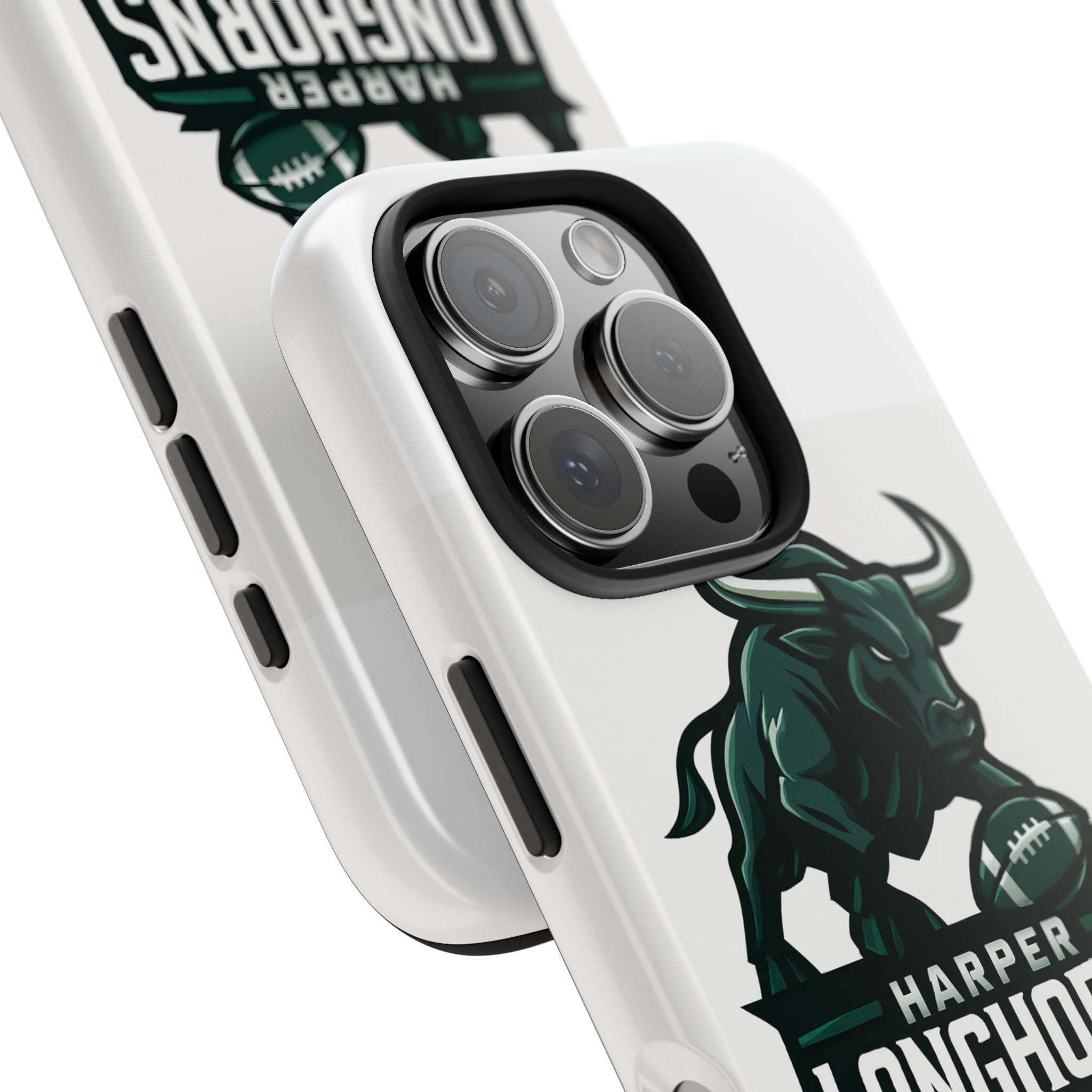 Harper Longhorns Tough Phone Case — Protective Football Team Phone Cover