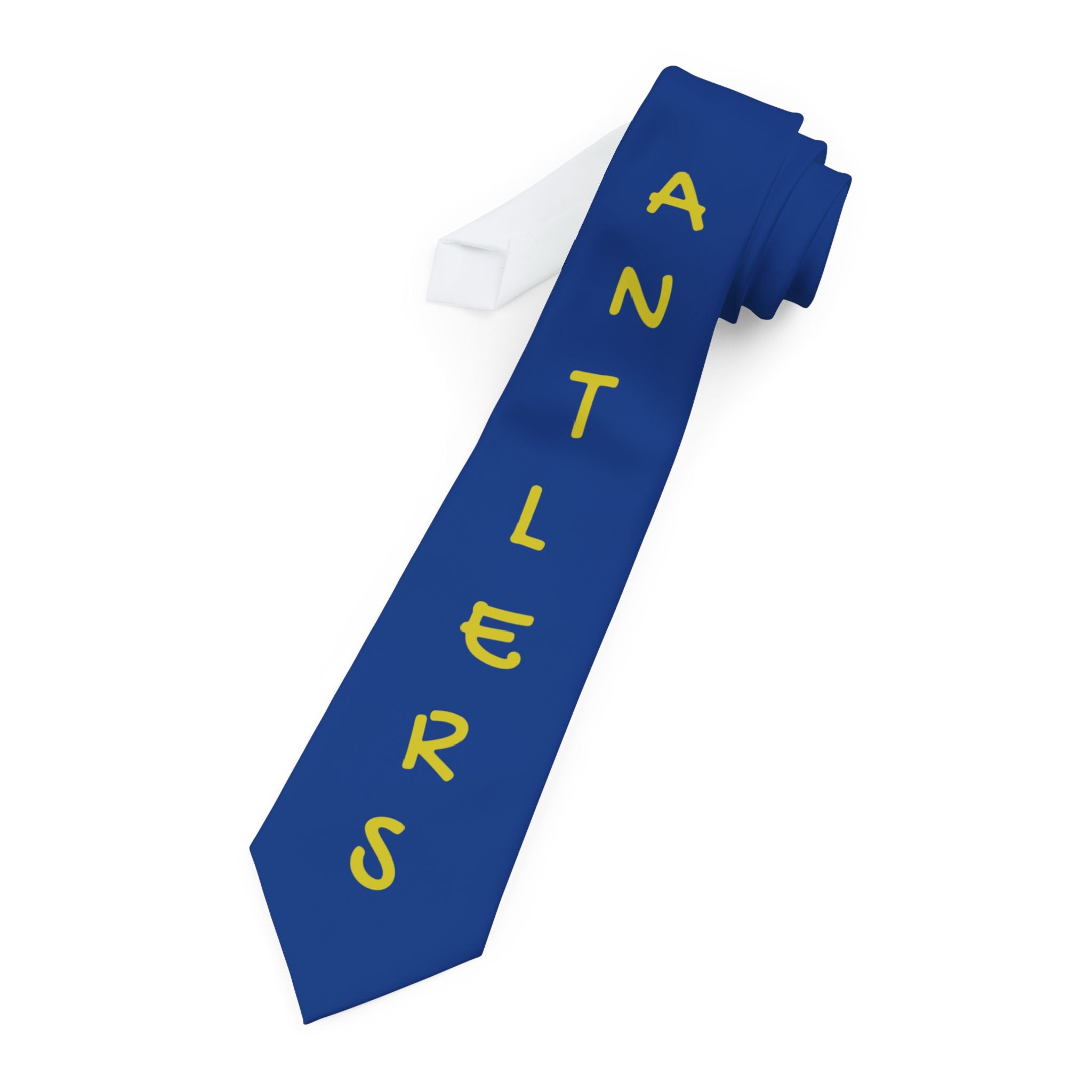 Tivy Antlers Blue Novelty NecktiE